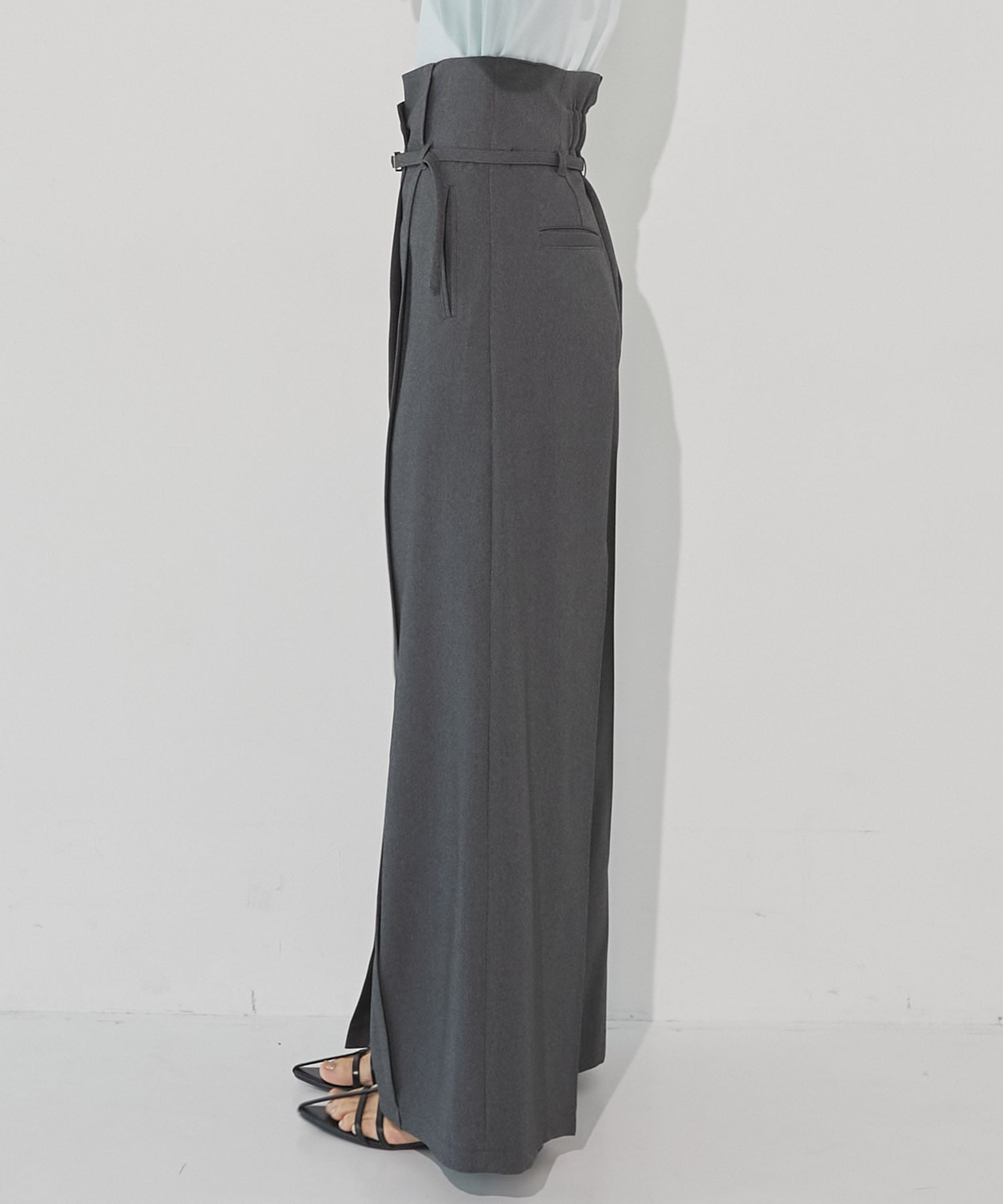 HAKAMAラップワイドパンツ