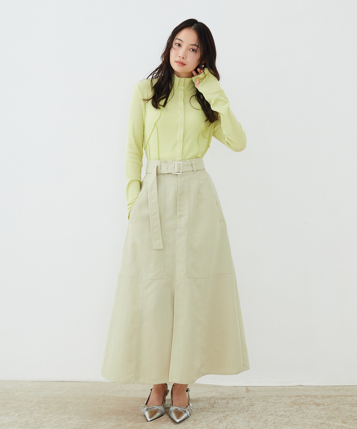 3WAYシルクベアテレコプルオーバー