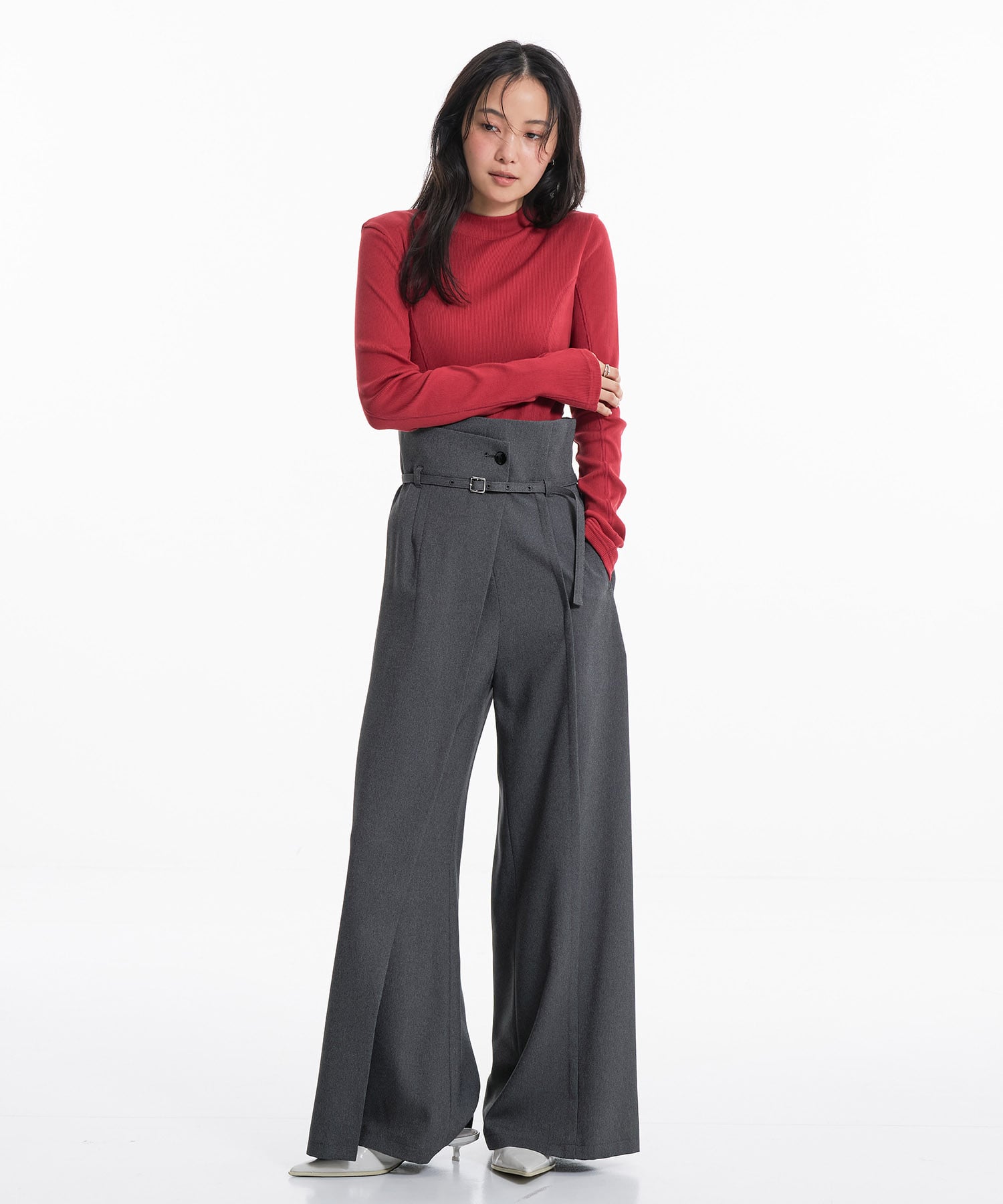 2WAYスビンプラチナムテレコプルオーバー