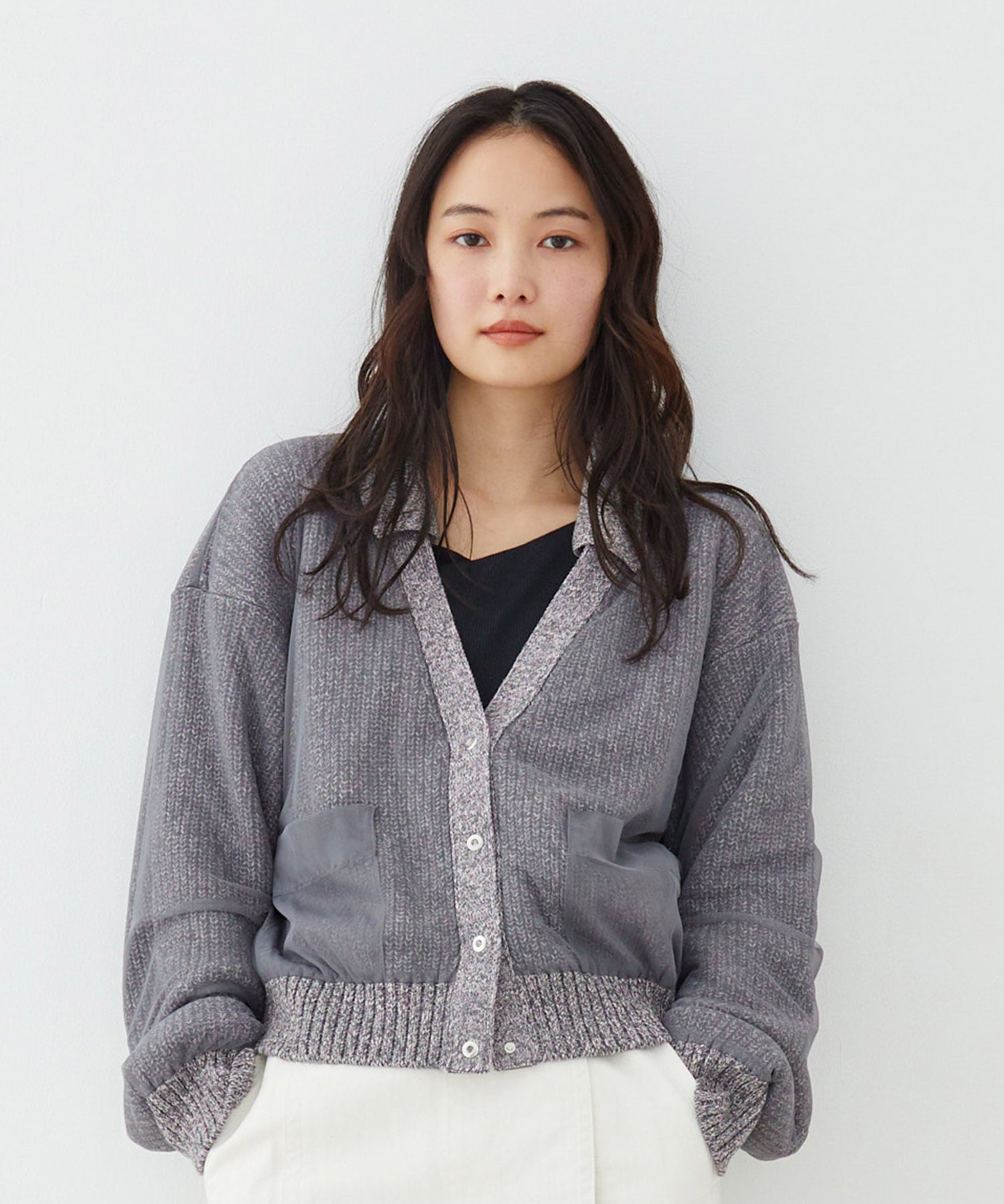 カバーチュールカーディガン