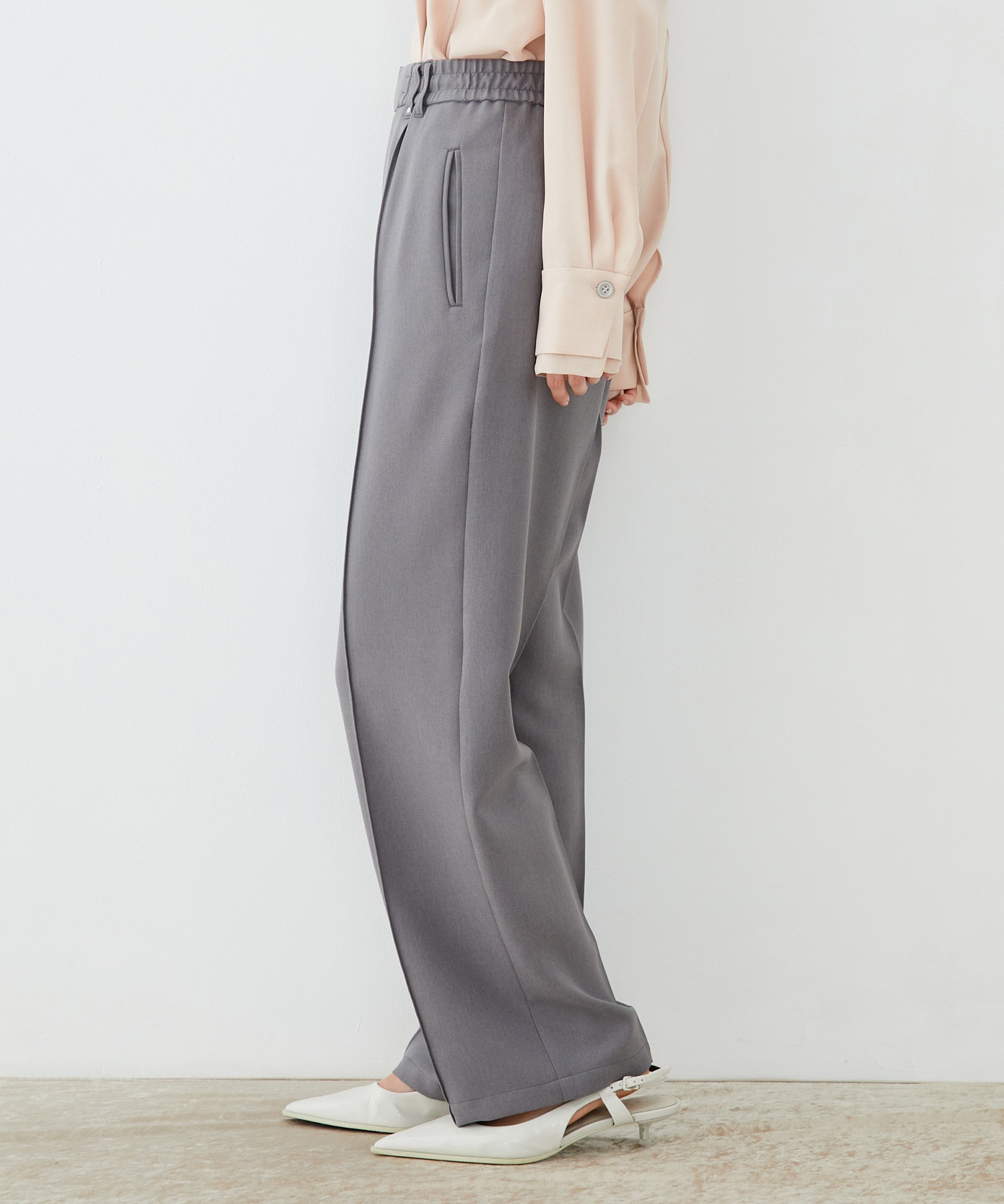 ダブルループストレートパンツ