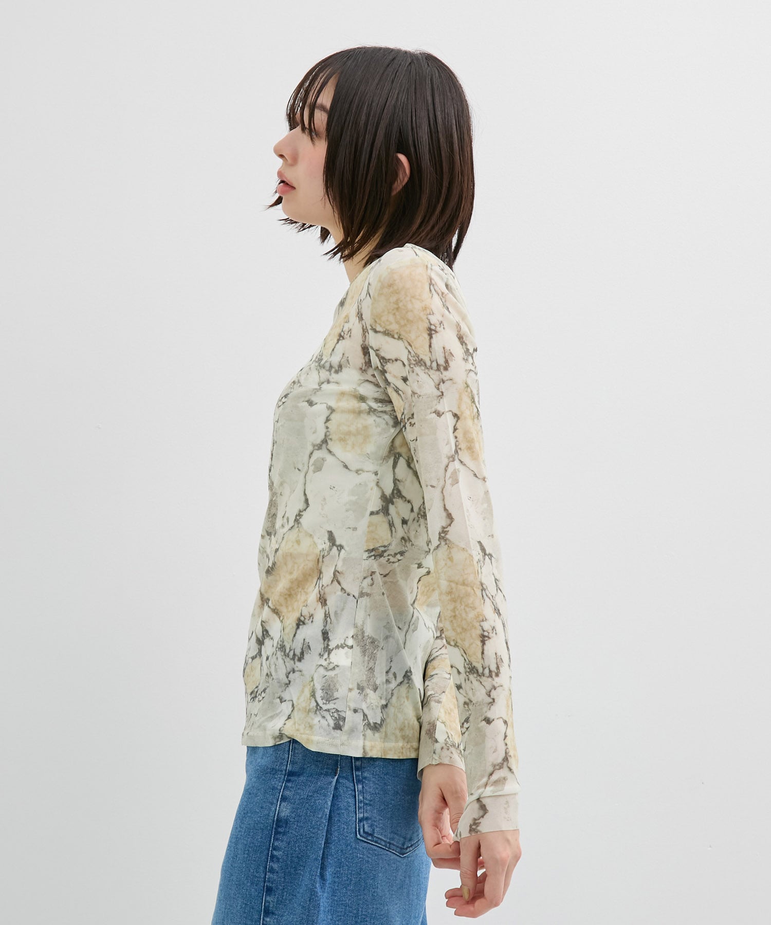 マーブルストーンシアープルオーバー