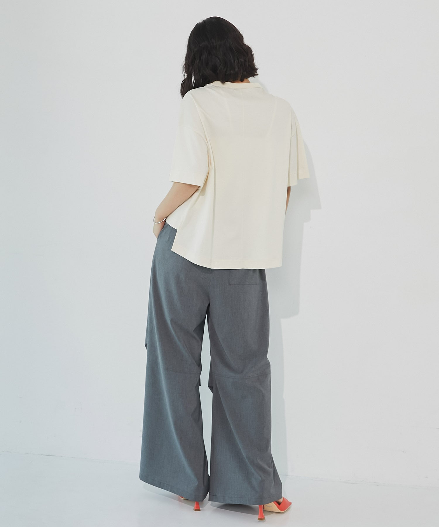シルケットオーバーサイズTシャツ