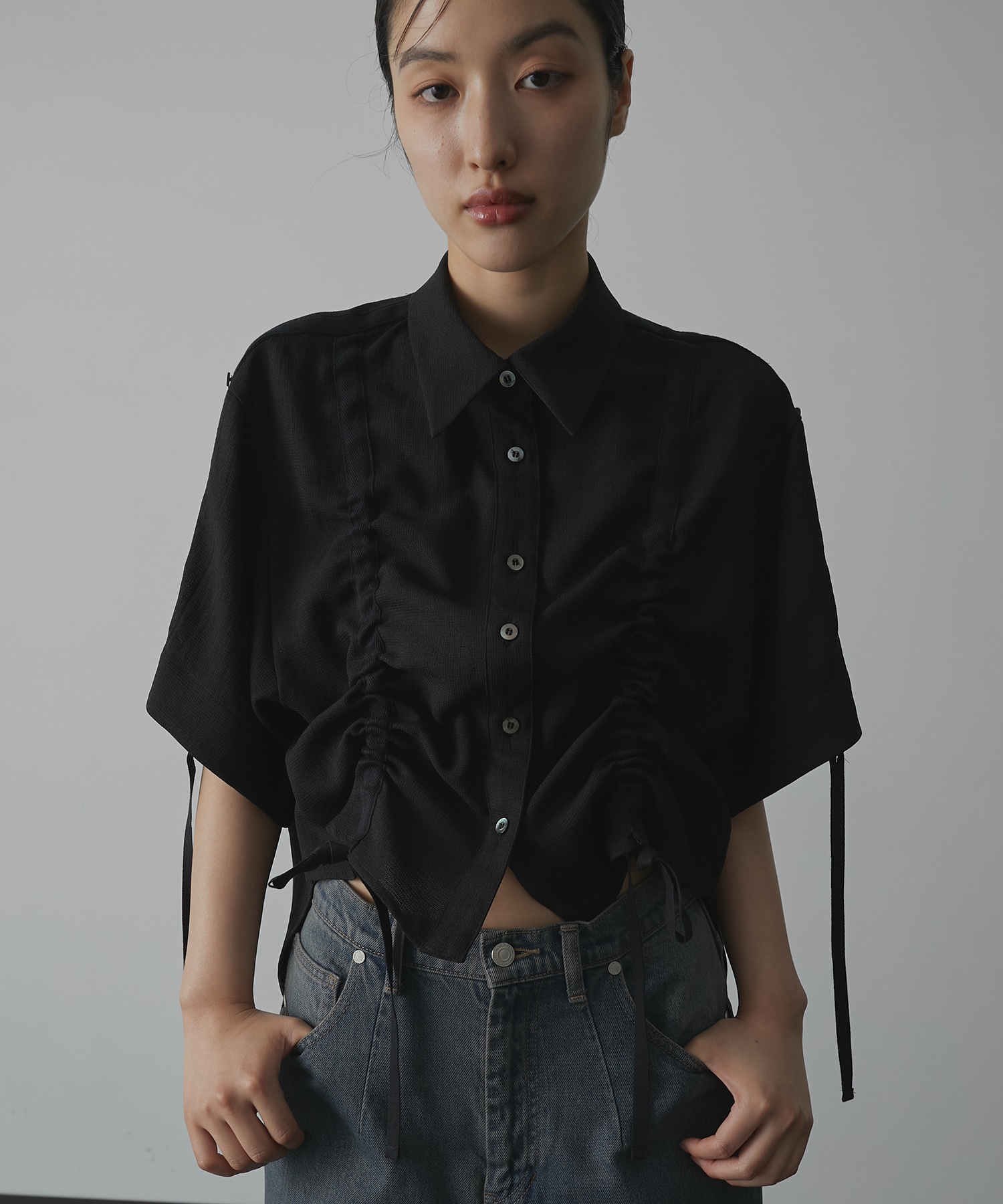 Adjustable Length Mesh Shirt