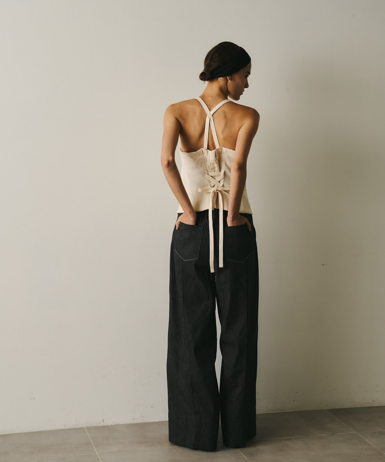 Vintage Nep Camisole Bustier