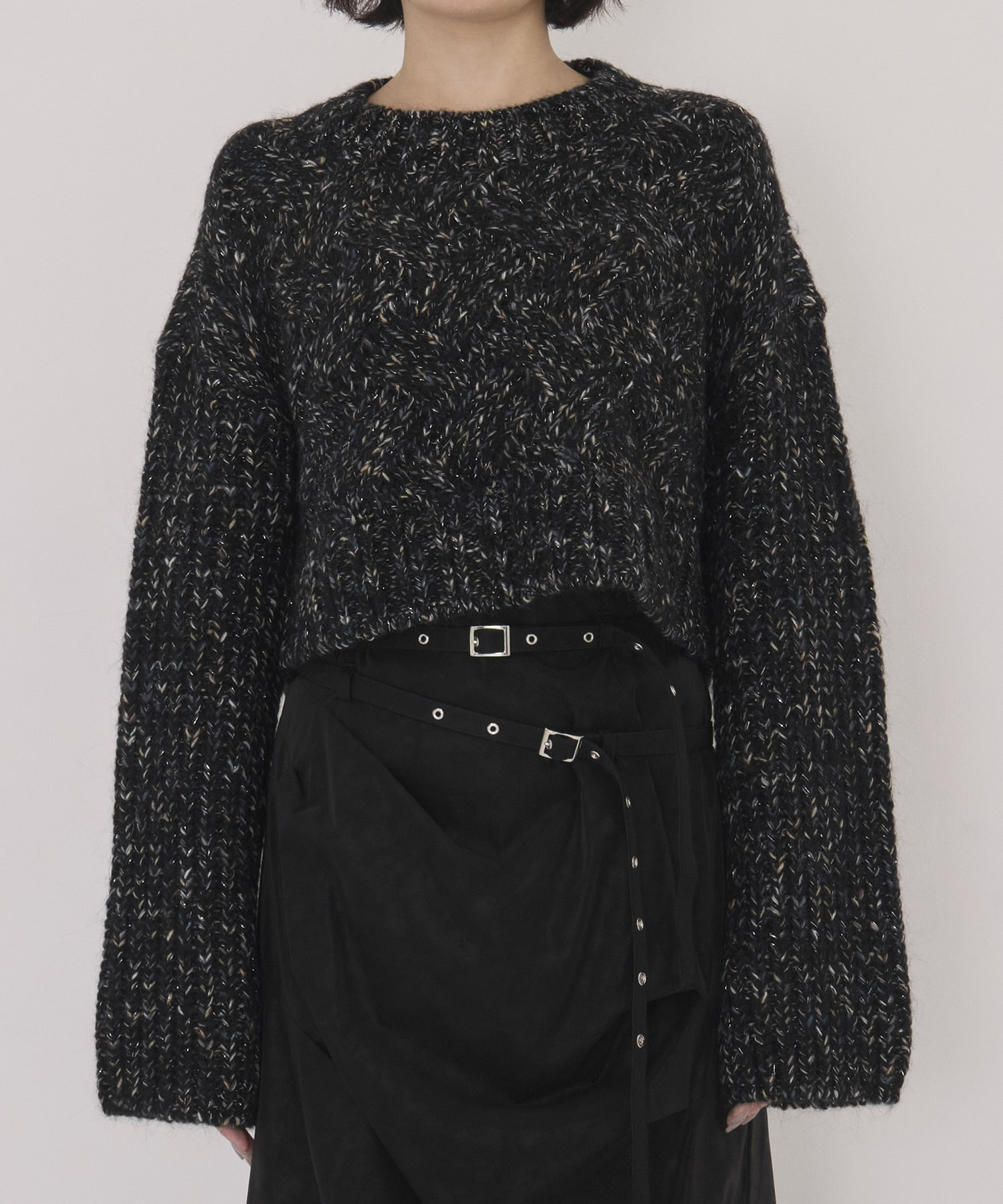 【WEB先行発売】バスケットショートニット