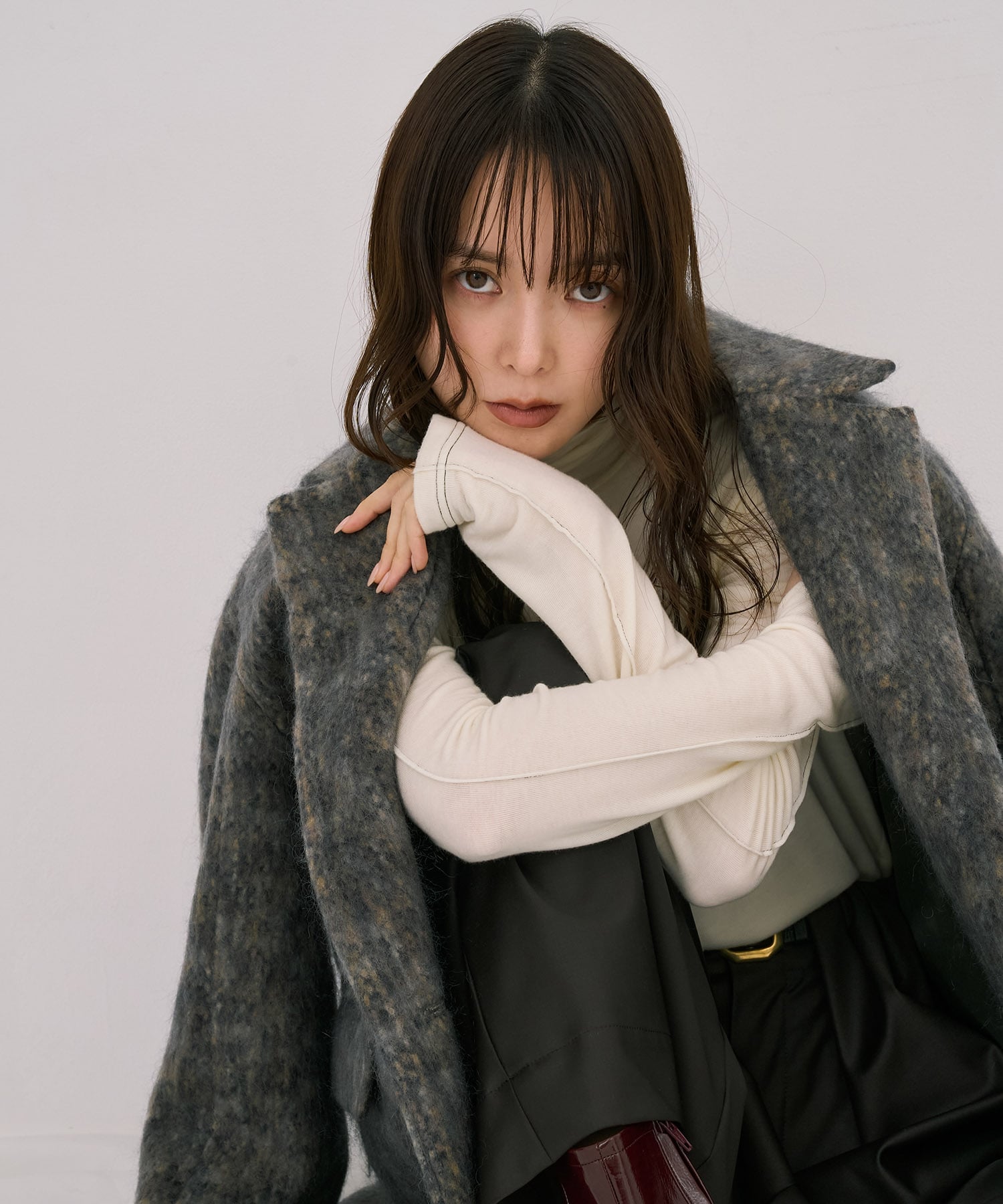 シャギーオーバージャケット