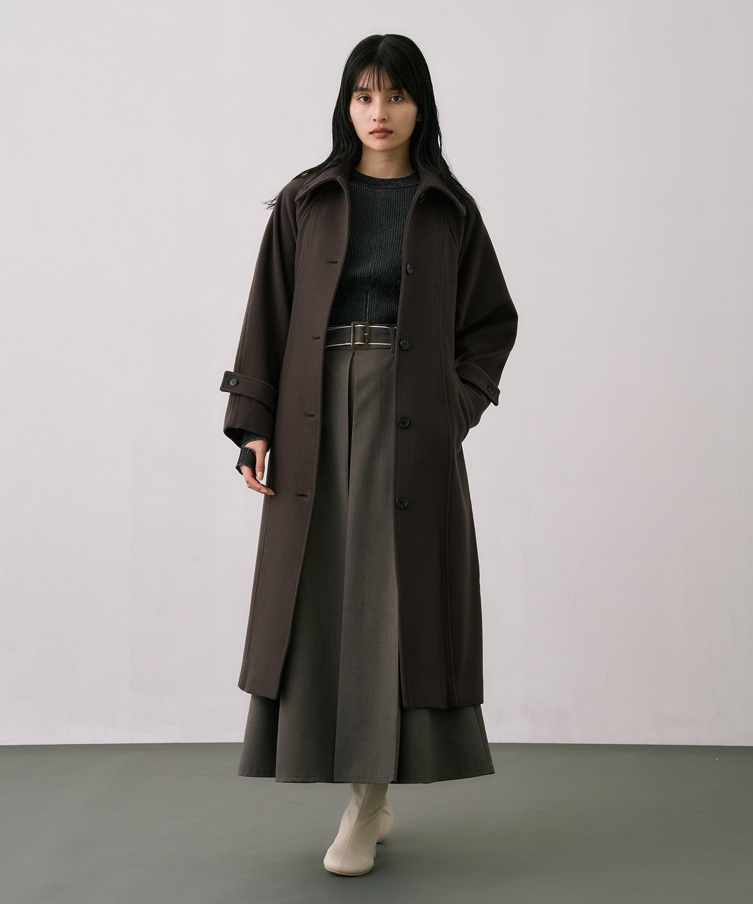 【WEB限定】2wayウールロングコート