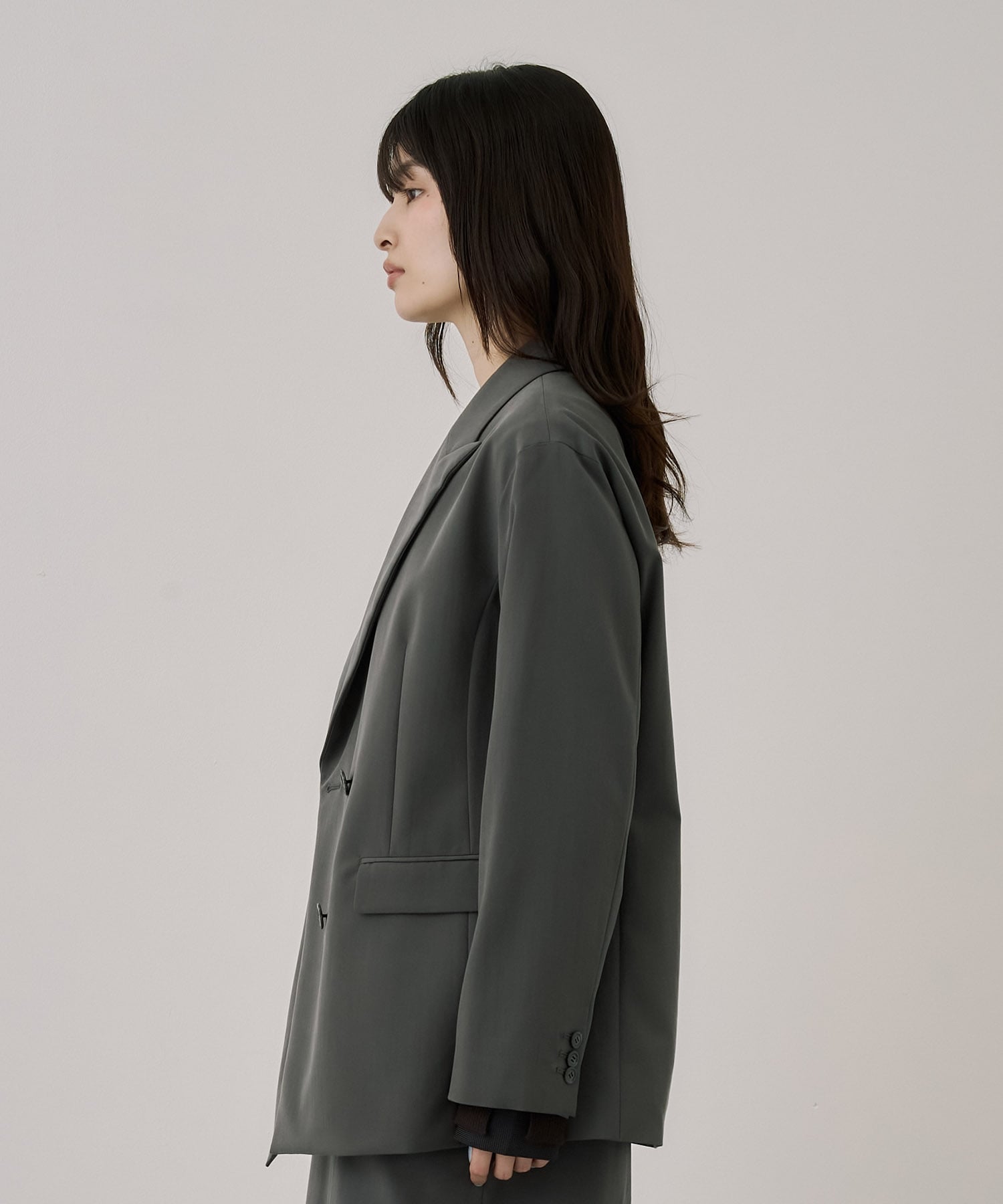 【セットアップ】フィブリルテーラードジャケット