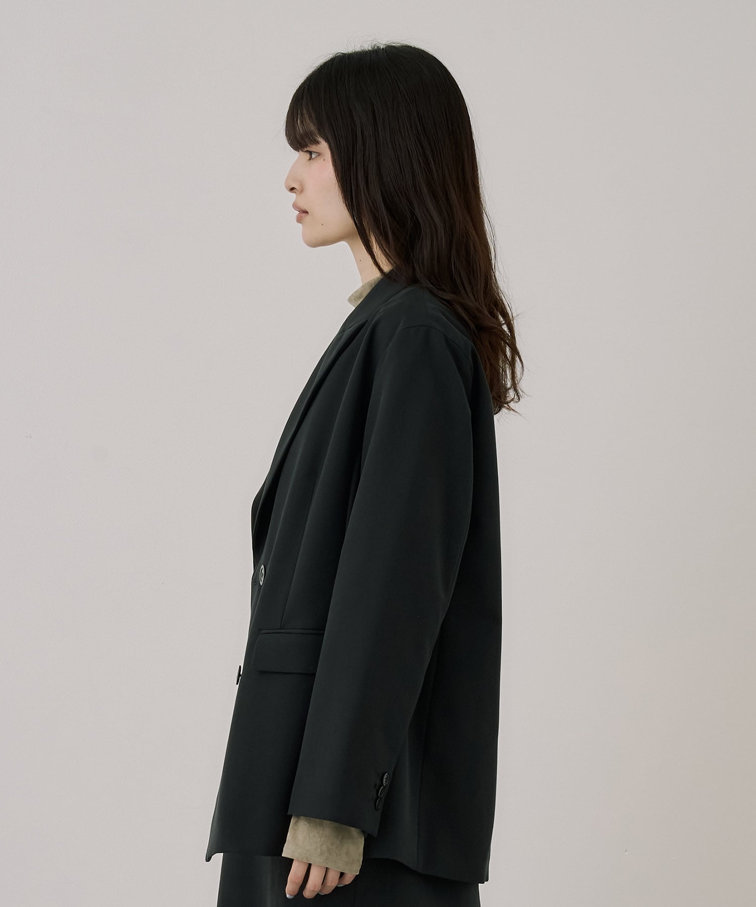 【セットアップ】フィブリルテーラードジャケット