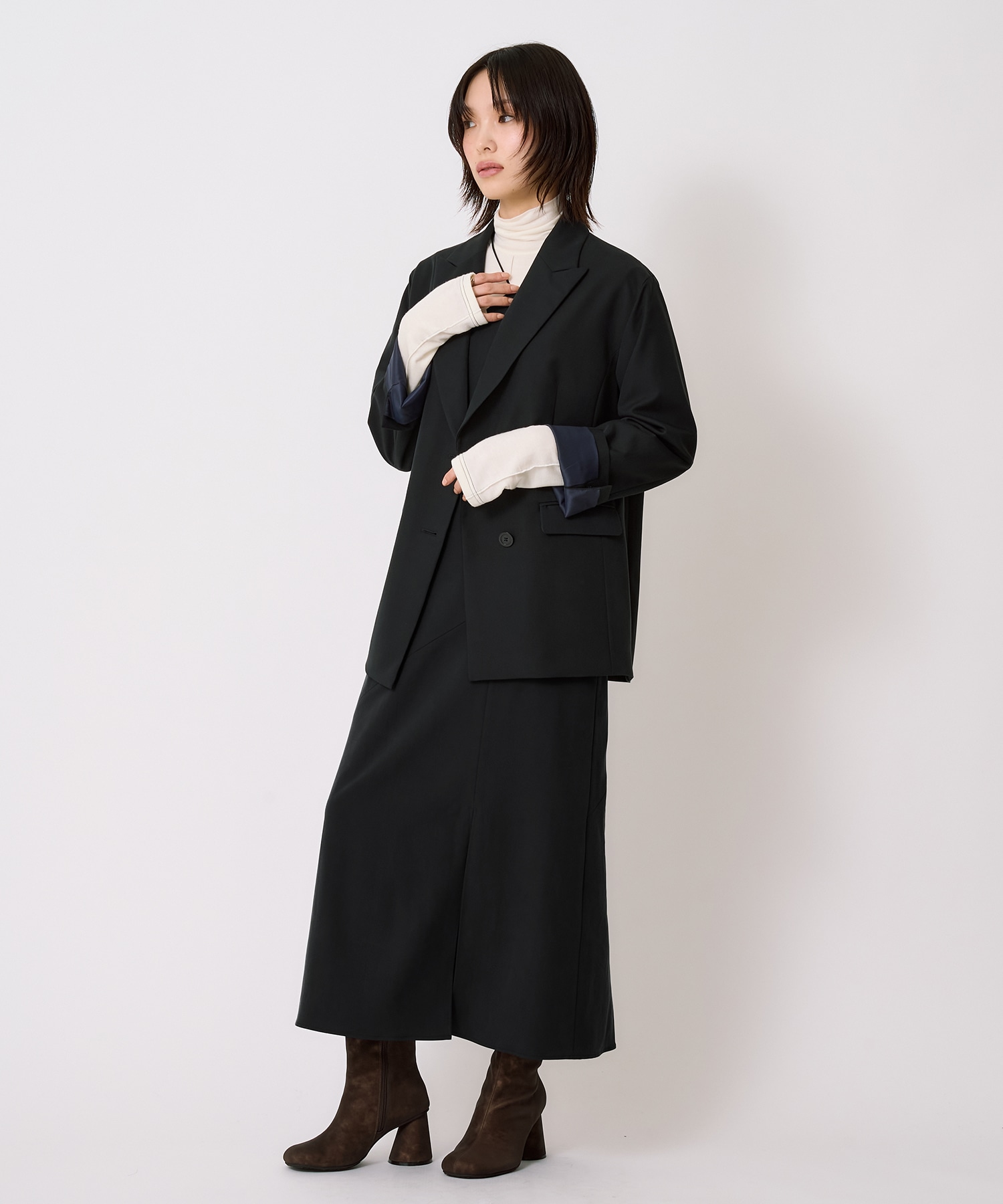 【セットアップ】フィブリルテーラードジャケット