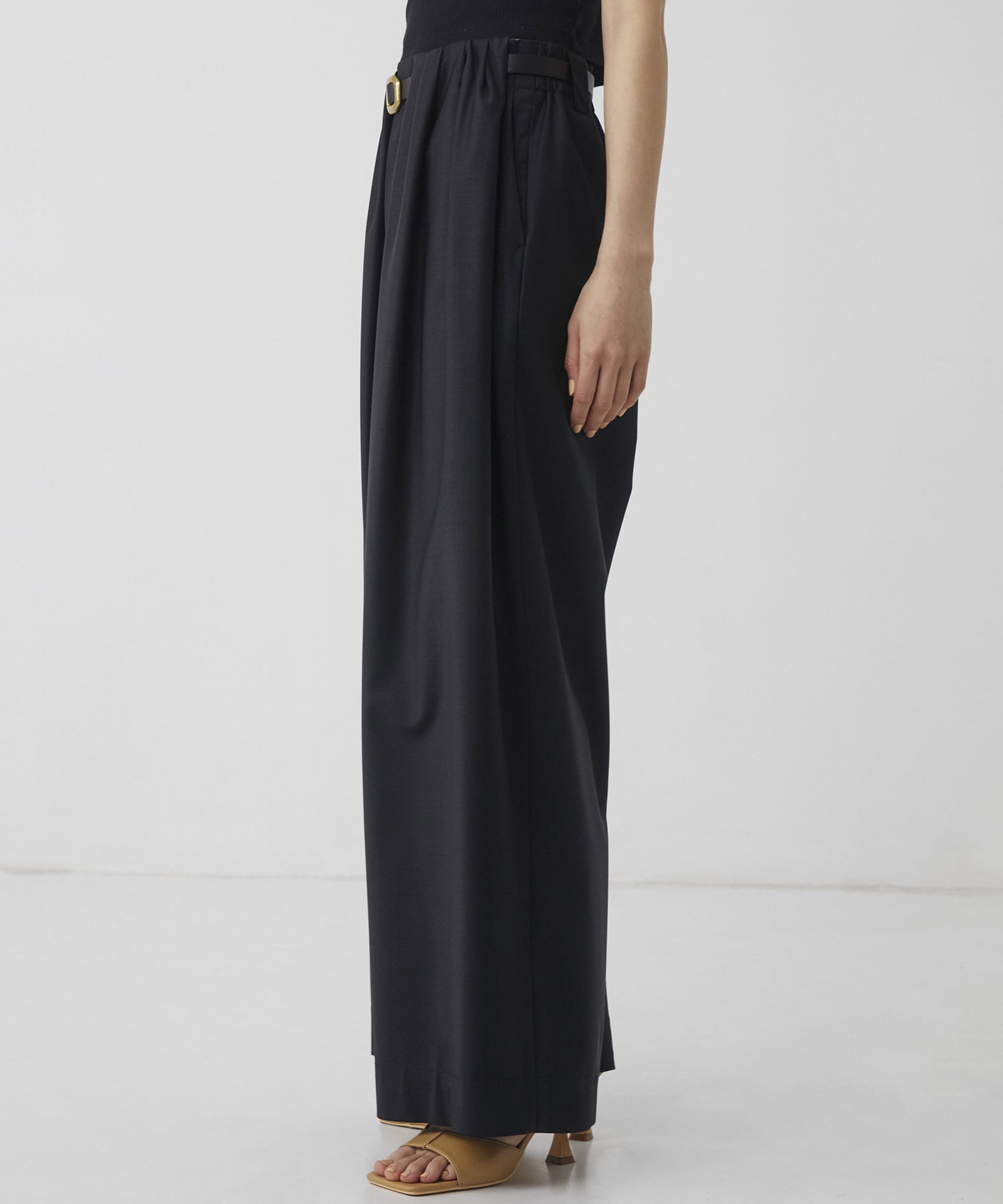 〈再入荷〉Super120s Wool Relax Trousers