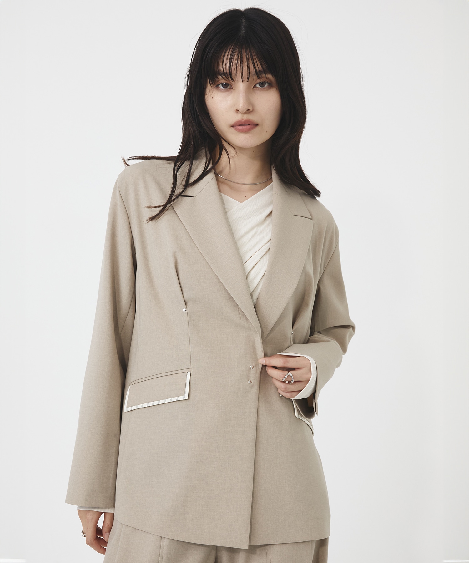 ＜セットアップ対応＞カシメタックマチジャケット