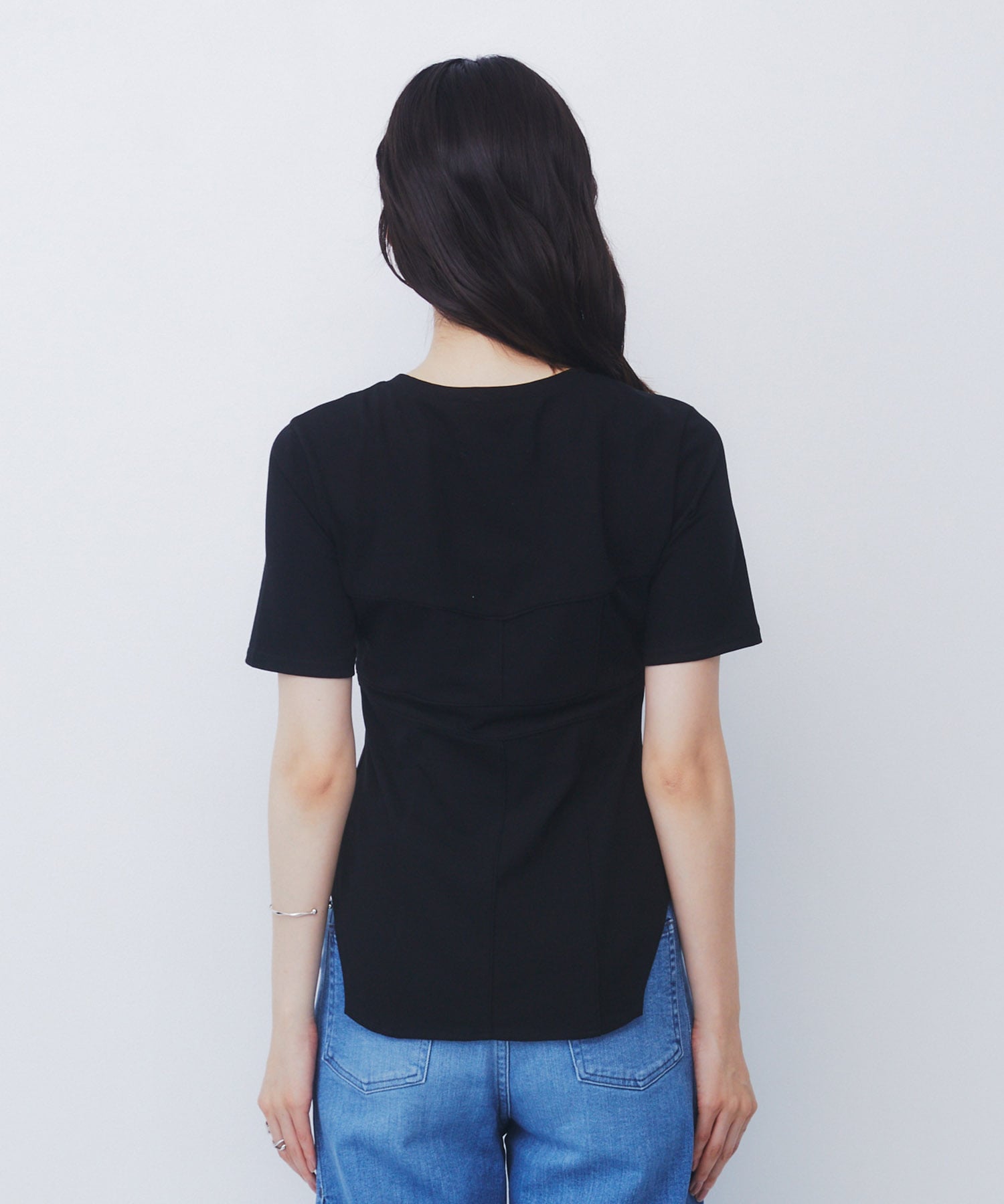 カッティングビスチェTEE