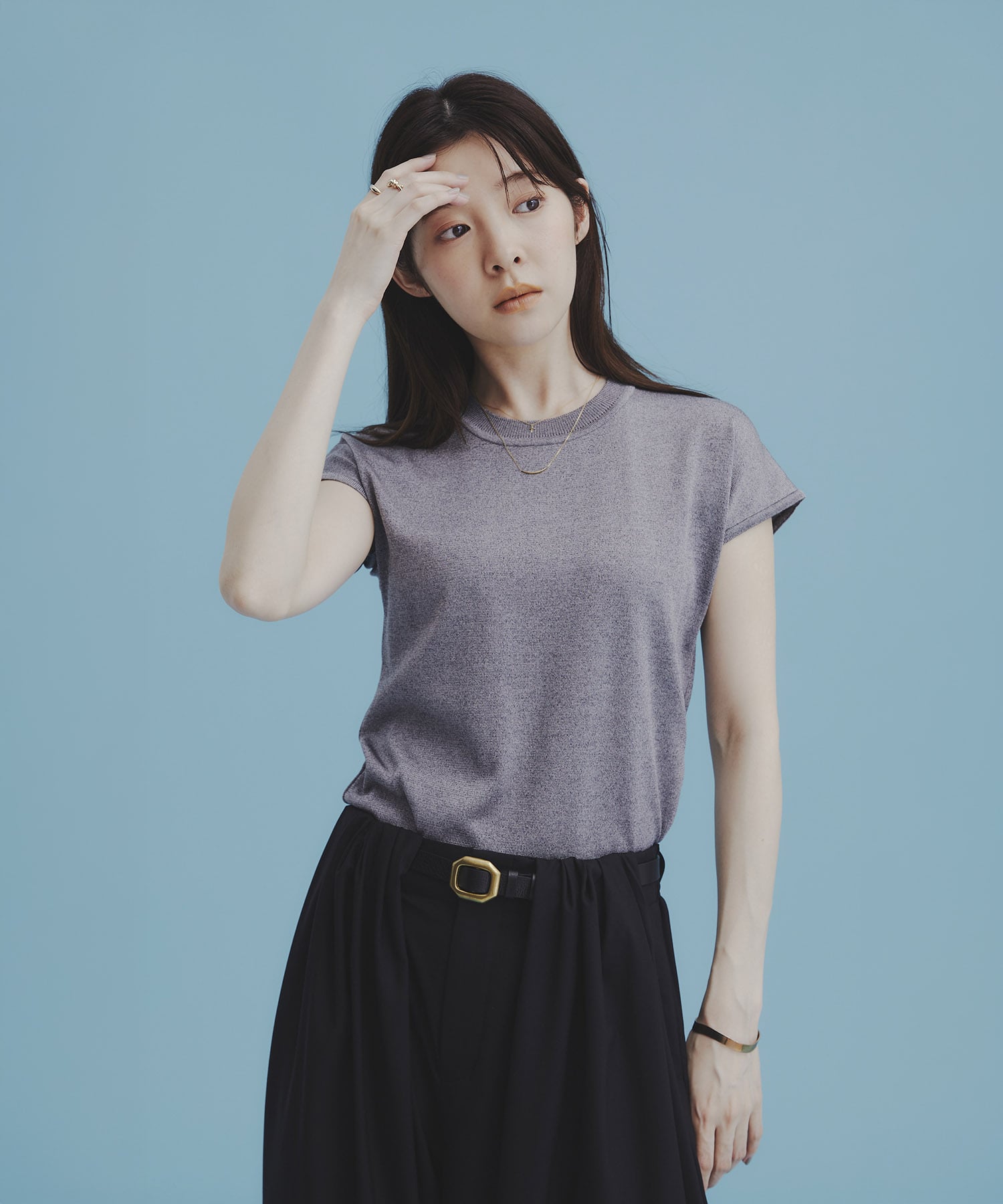 〈WEB限定カラー〉パレスフレンチニット