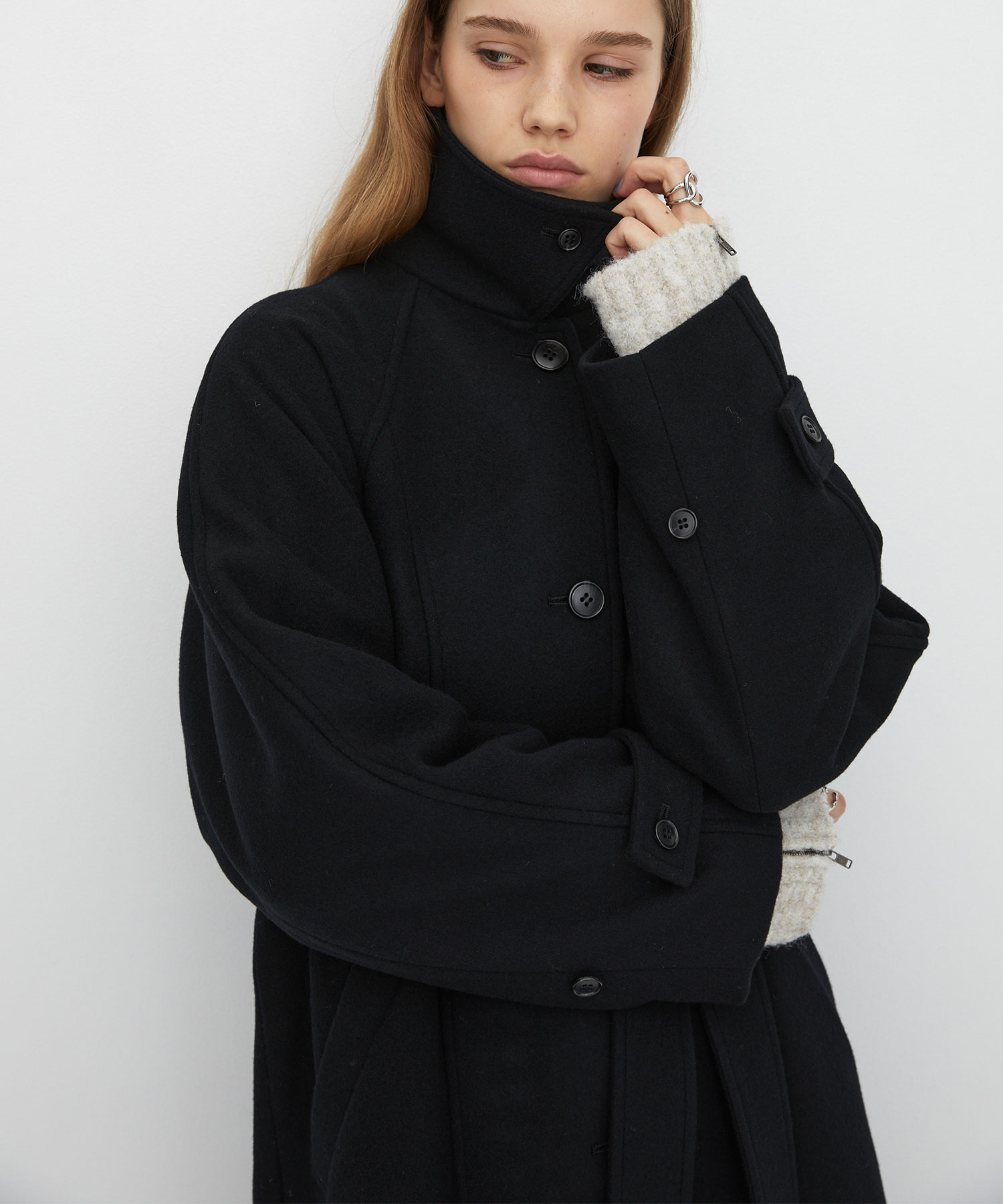 〈WEB限定|先行予約受付〉2wayウールロングコート