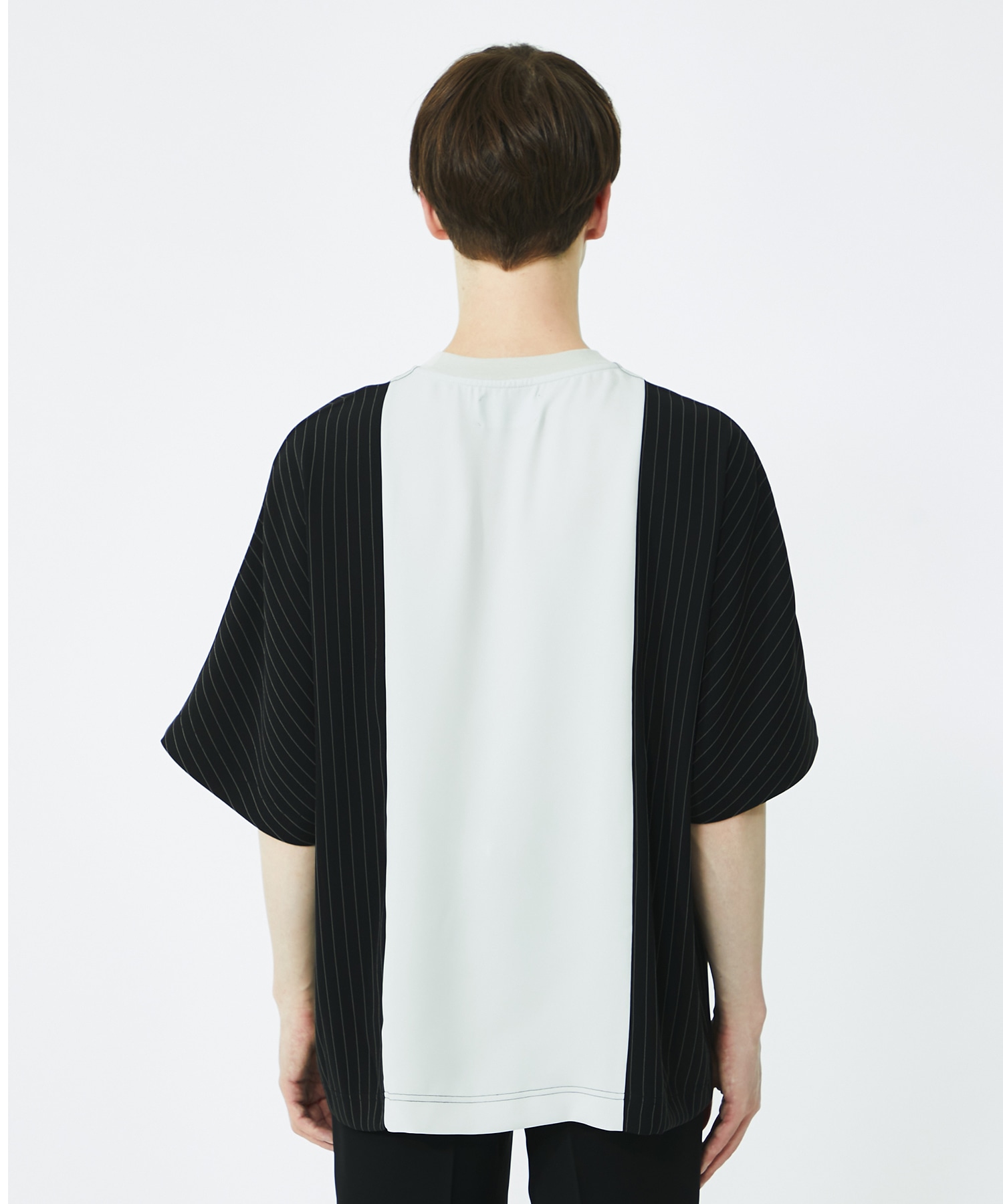 サイドストライプドルマンＴシャツ