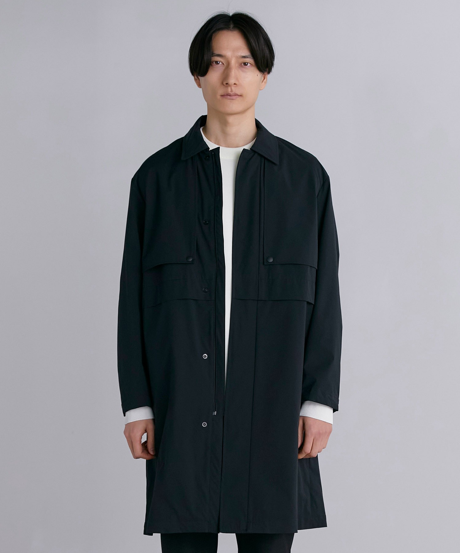 〈残りわずか〉タクティカル ステンカラーコート