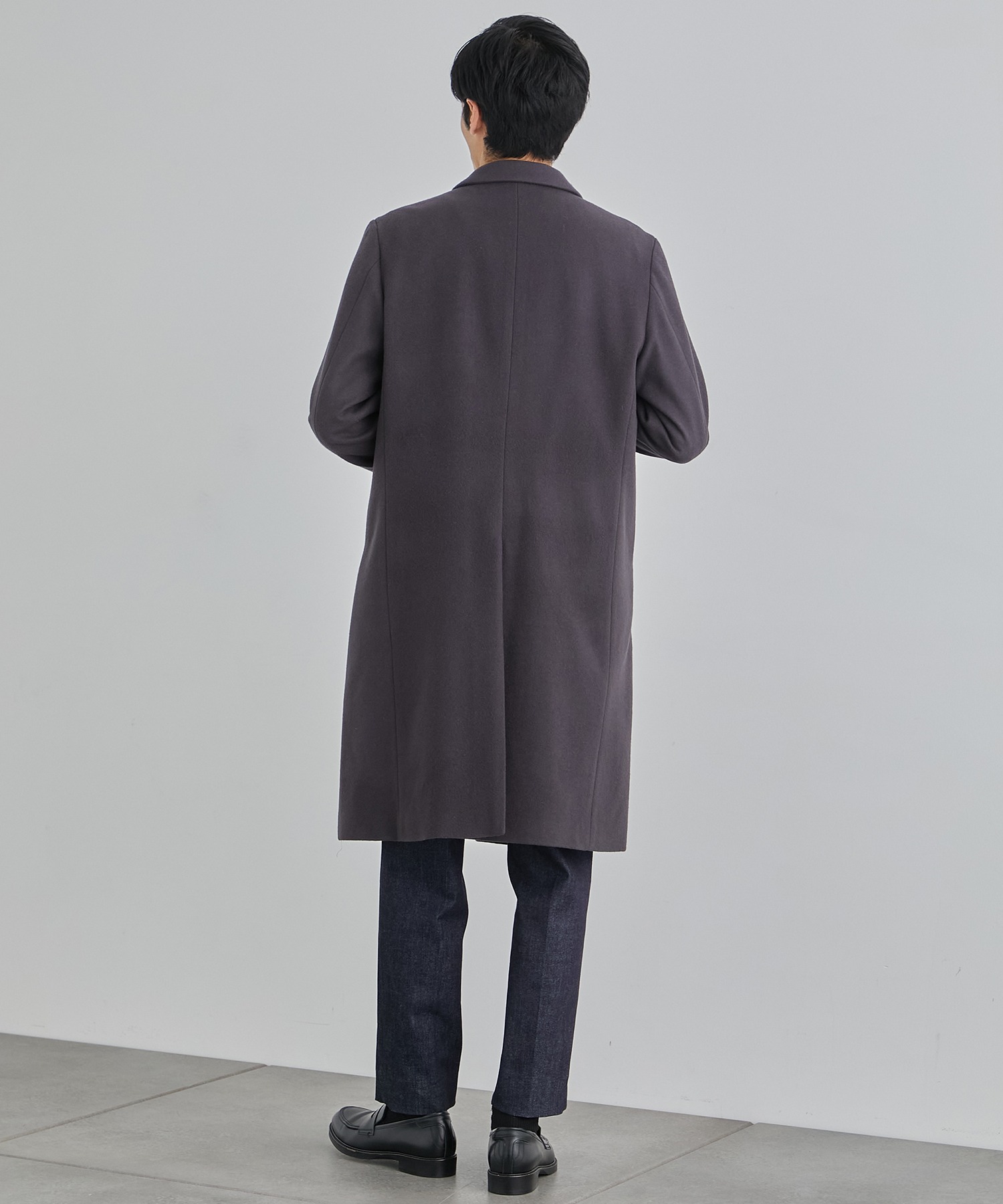 SUPER 100's チェスターコート