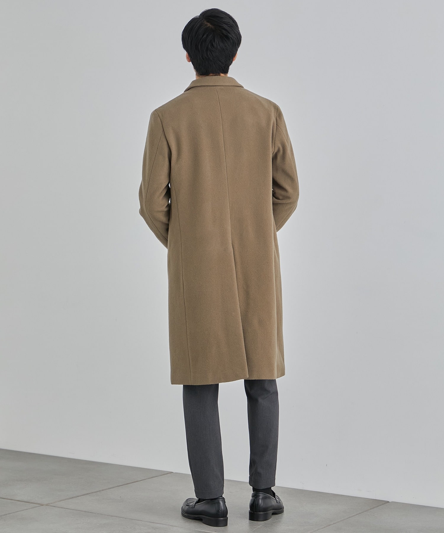 SUPER 100's チェスターコート