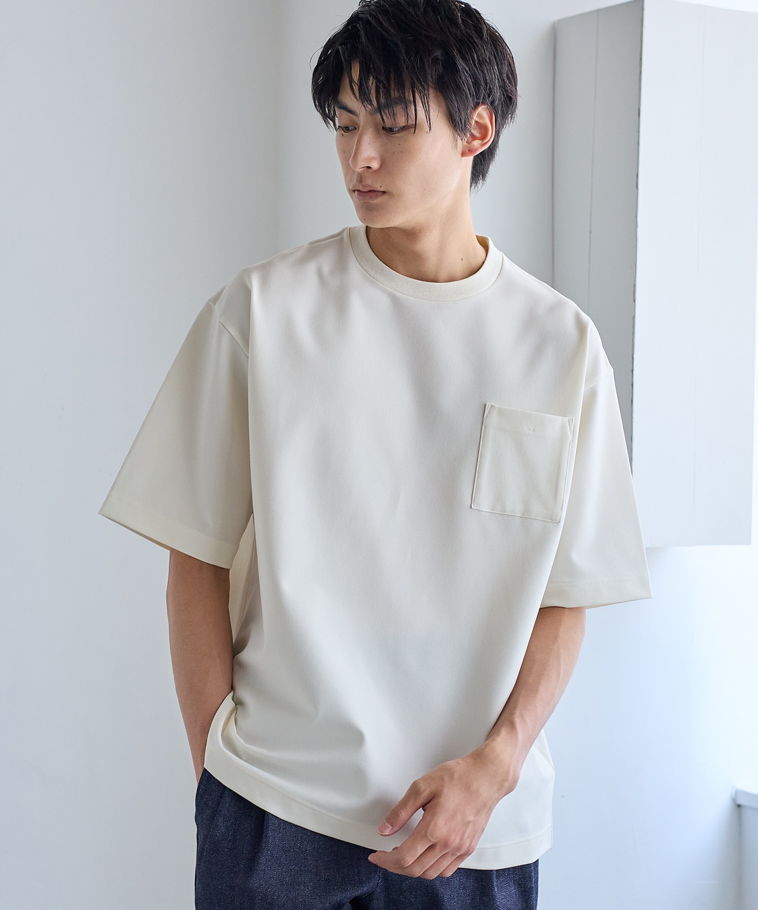 アウトラスト ポケット Tシャツ(1 IVORY): : メンズ｜UNITED TOKYO