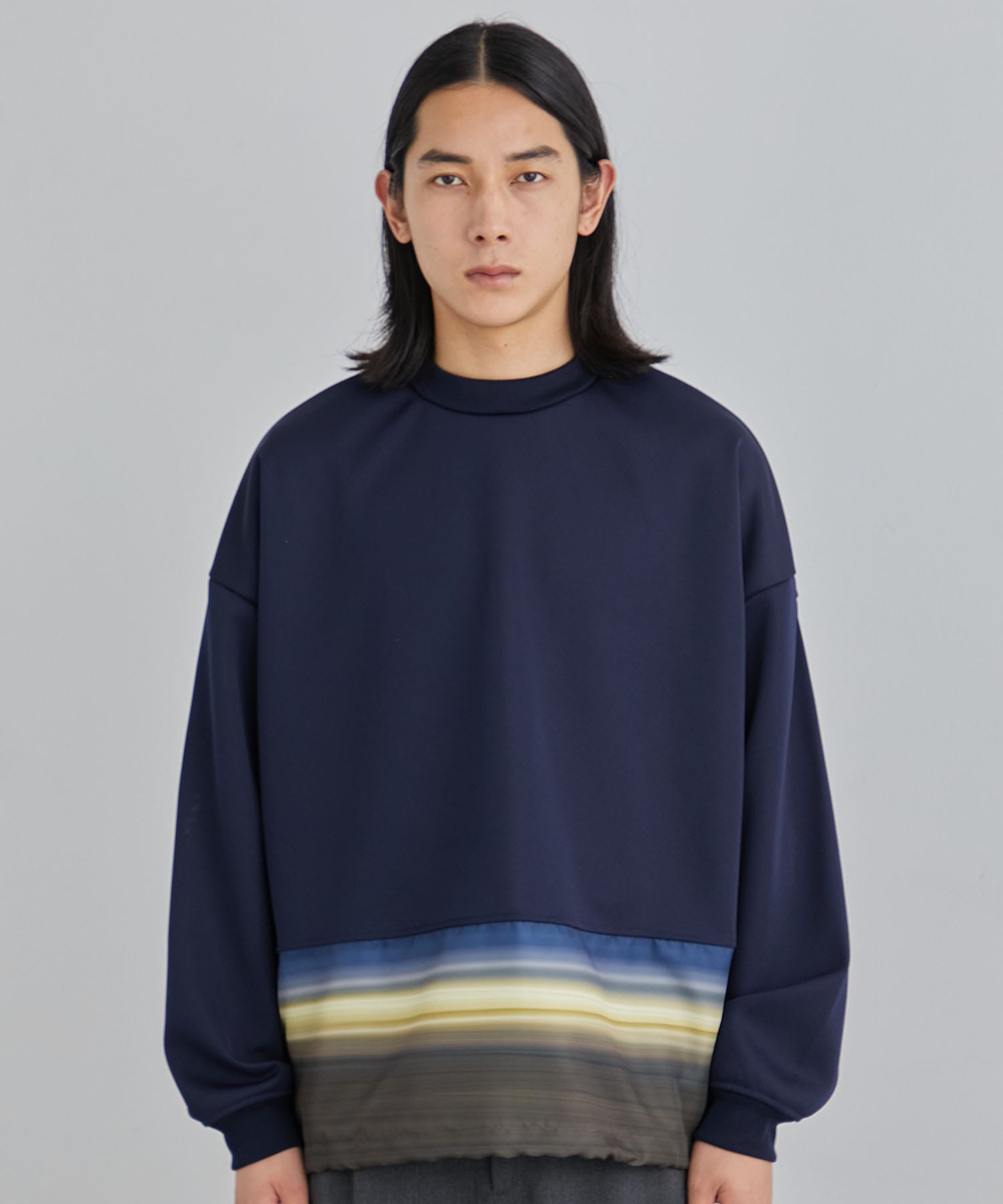 グラデーションコンビロンTee