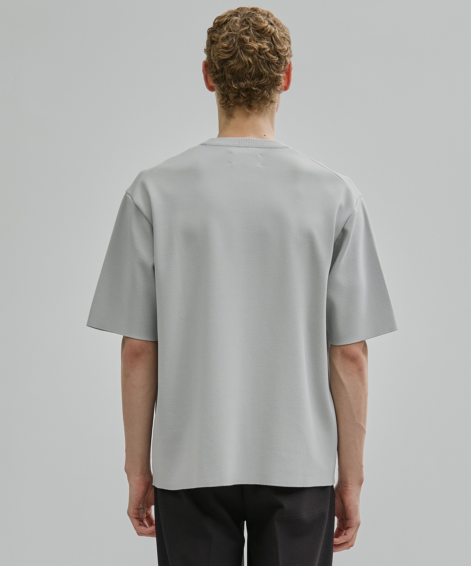 18G サーブルストレッチクルーネックTee