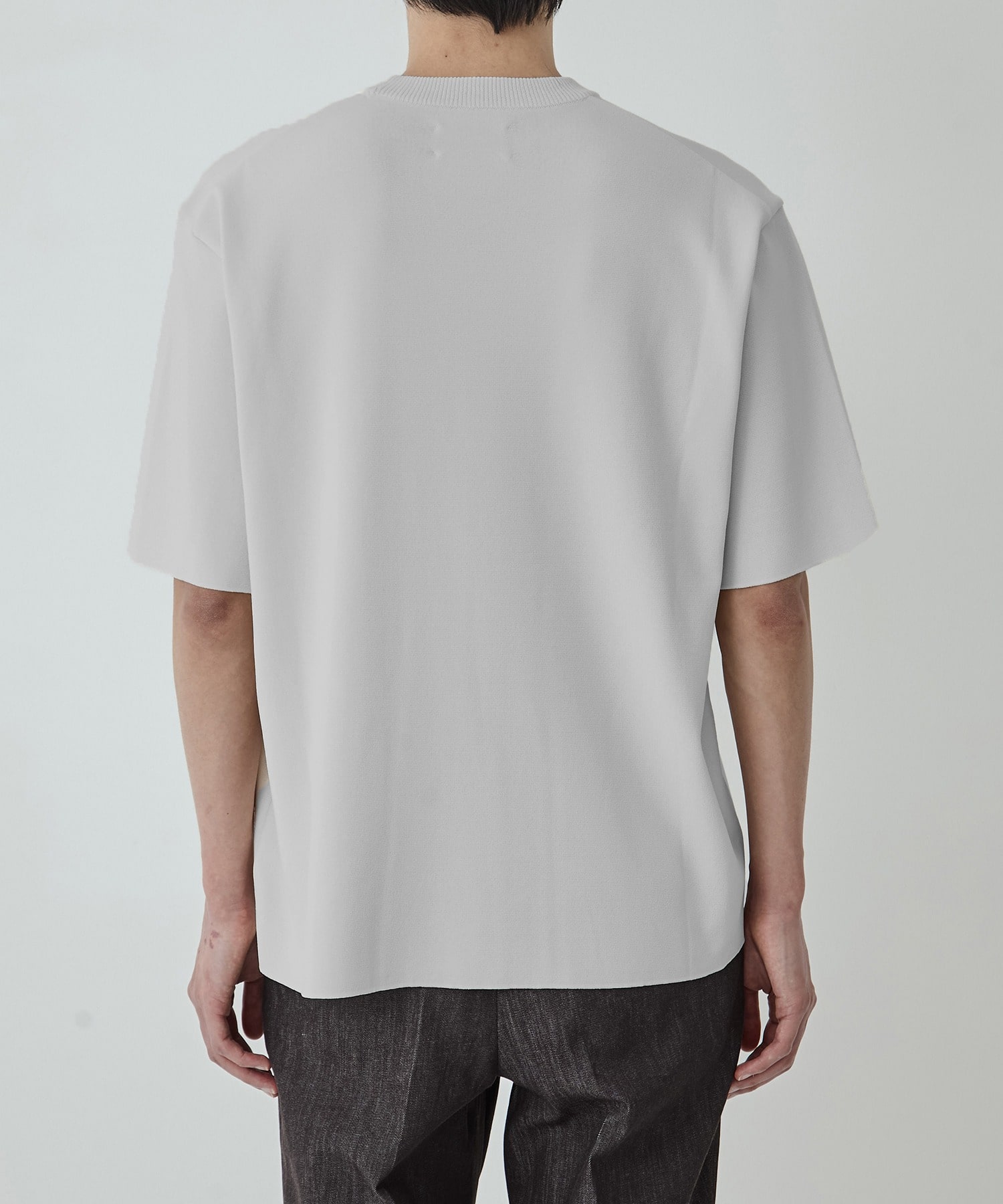 18G サーブルストレッチクルーネックTee