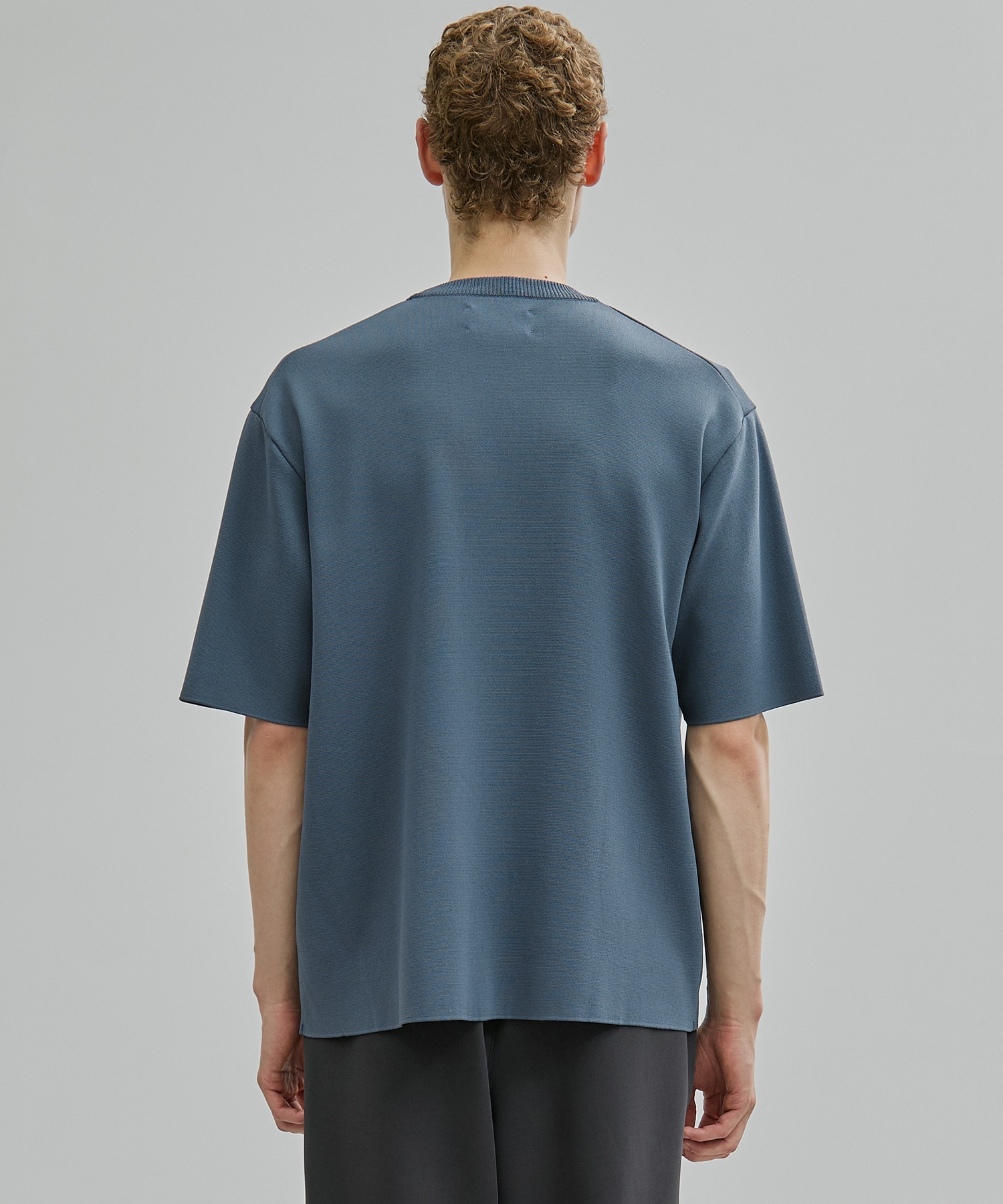 18G サーブルストレッチクルーネックTee