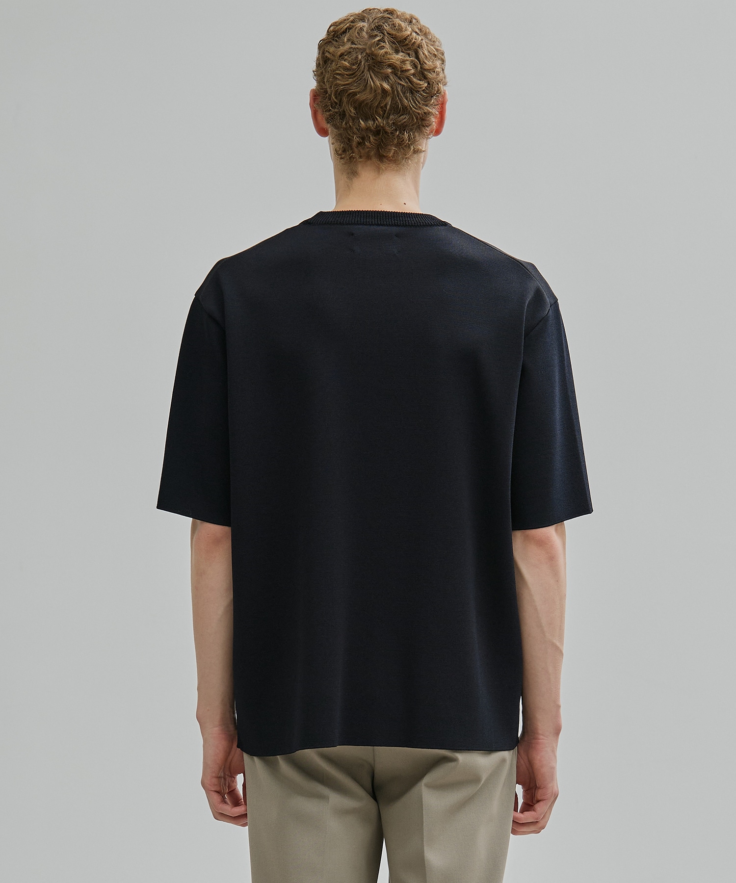 18G サーブルストレッチクルーネックTee
