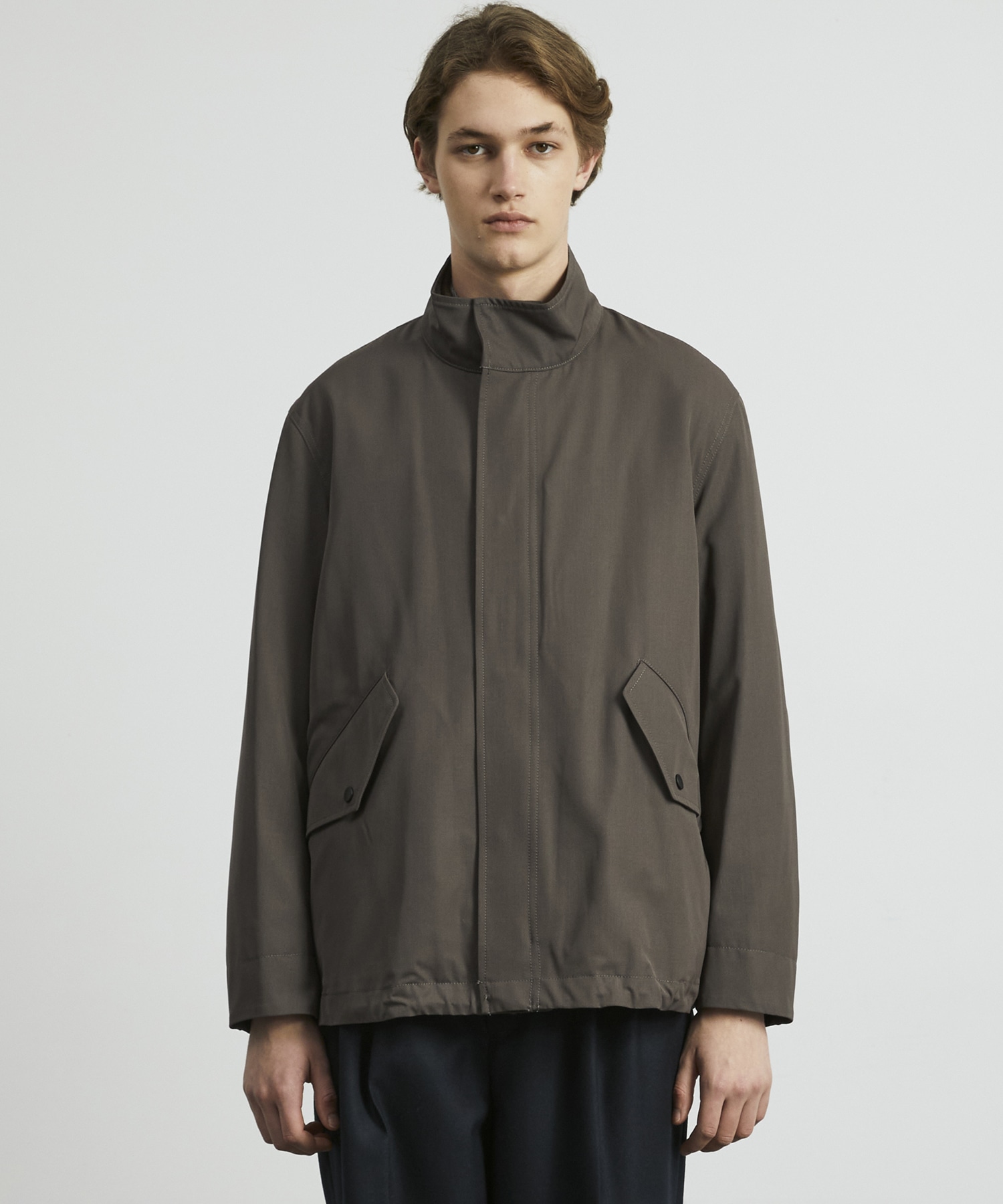 〈残りわずか〉VISTO WOOL 2WAY スタンドモッズブルゾン