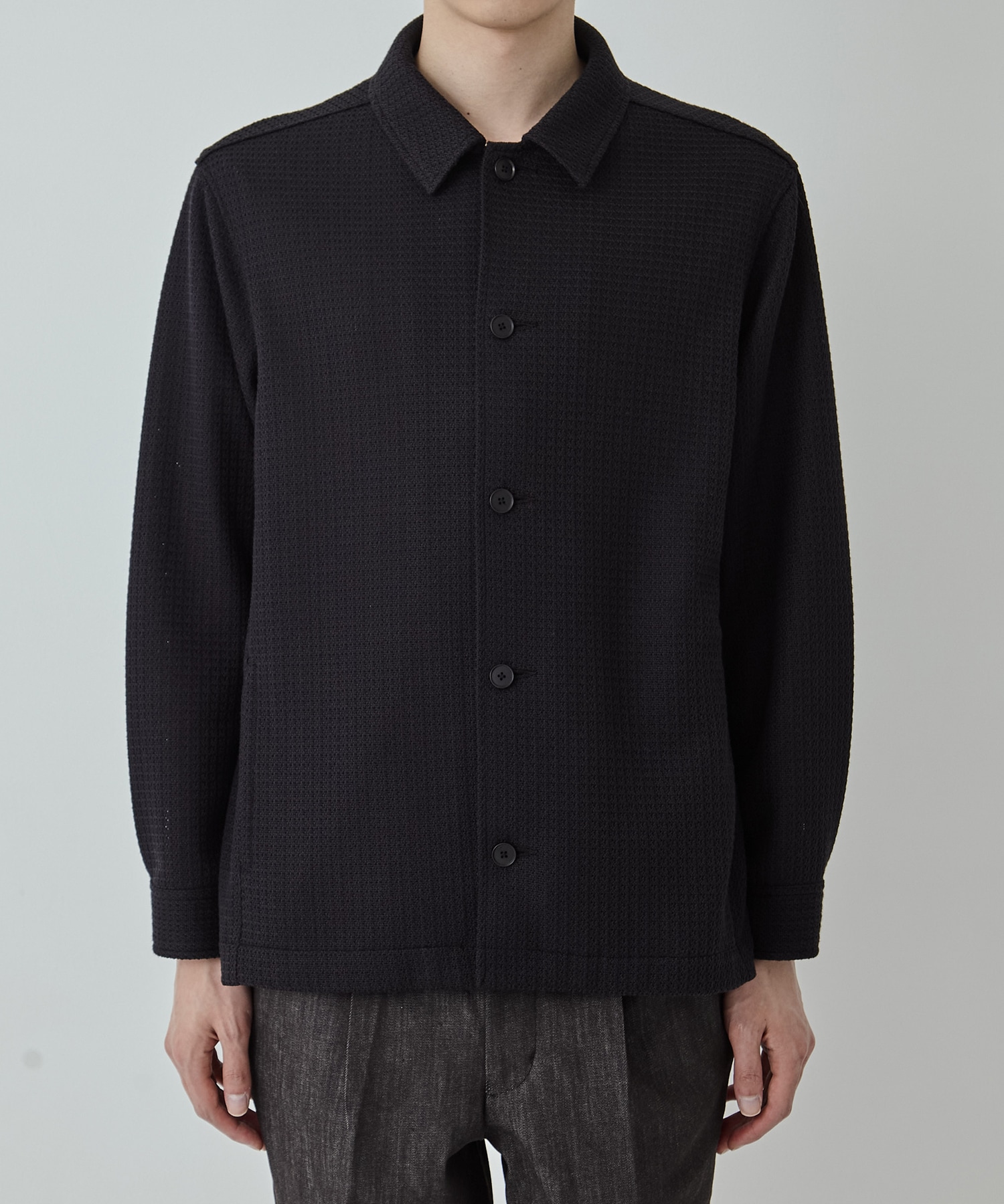 【残りわずか｜再入荷なし】ラッセルツイードシャツ L/S