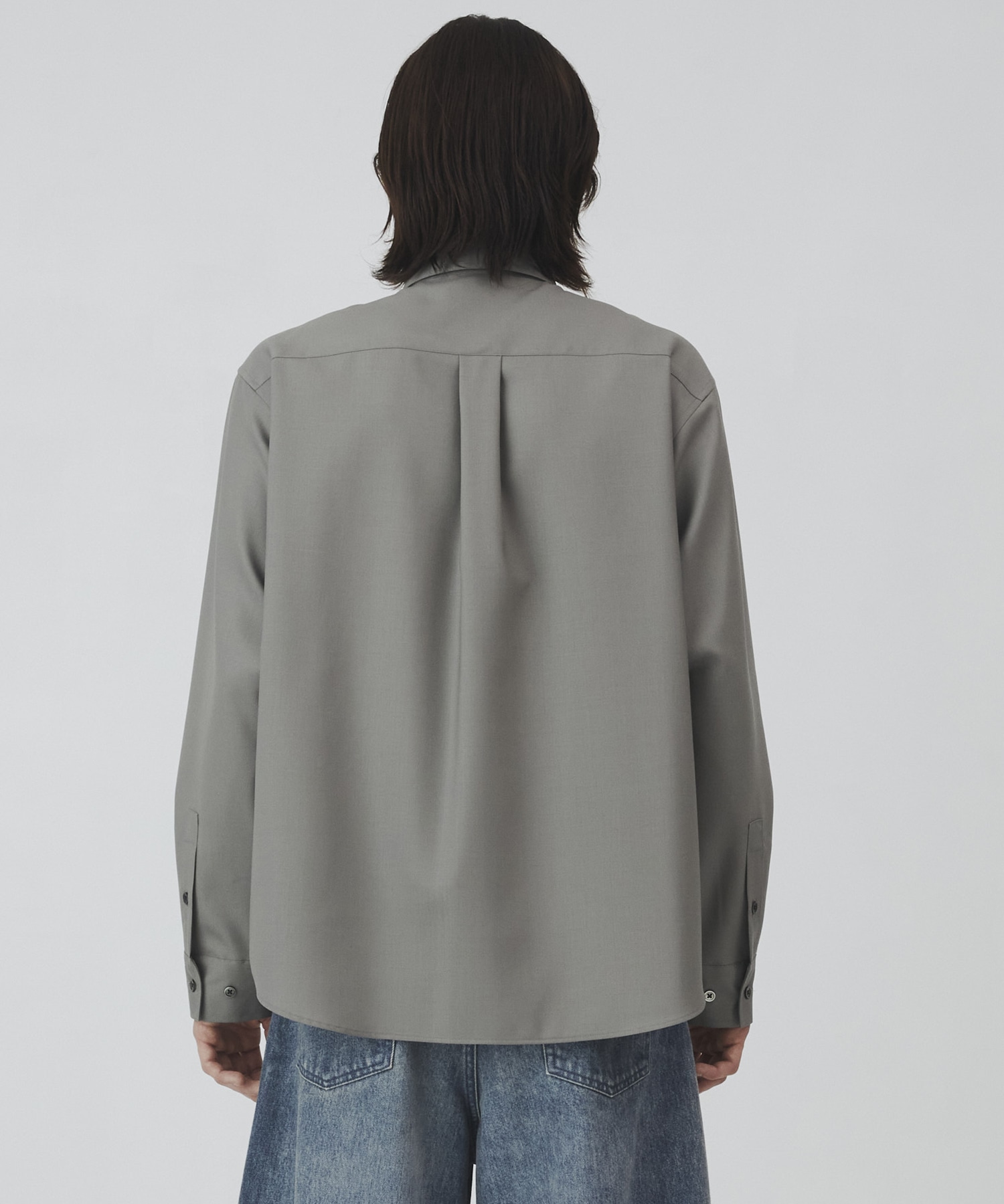 〈2026SS〉SUPER 120's TECH WOOL シャツ