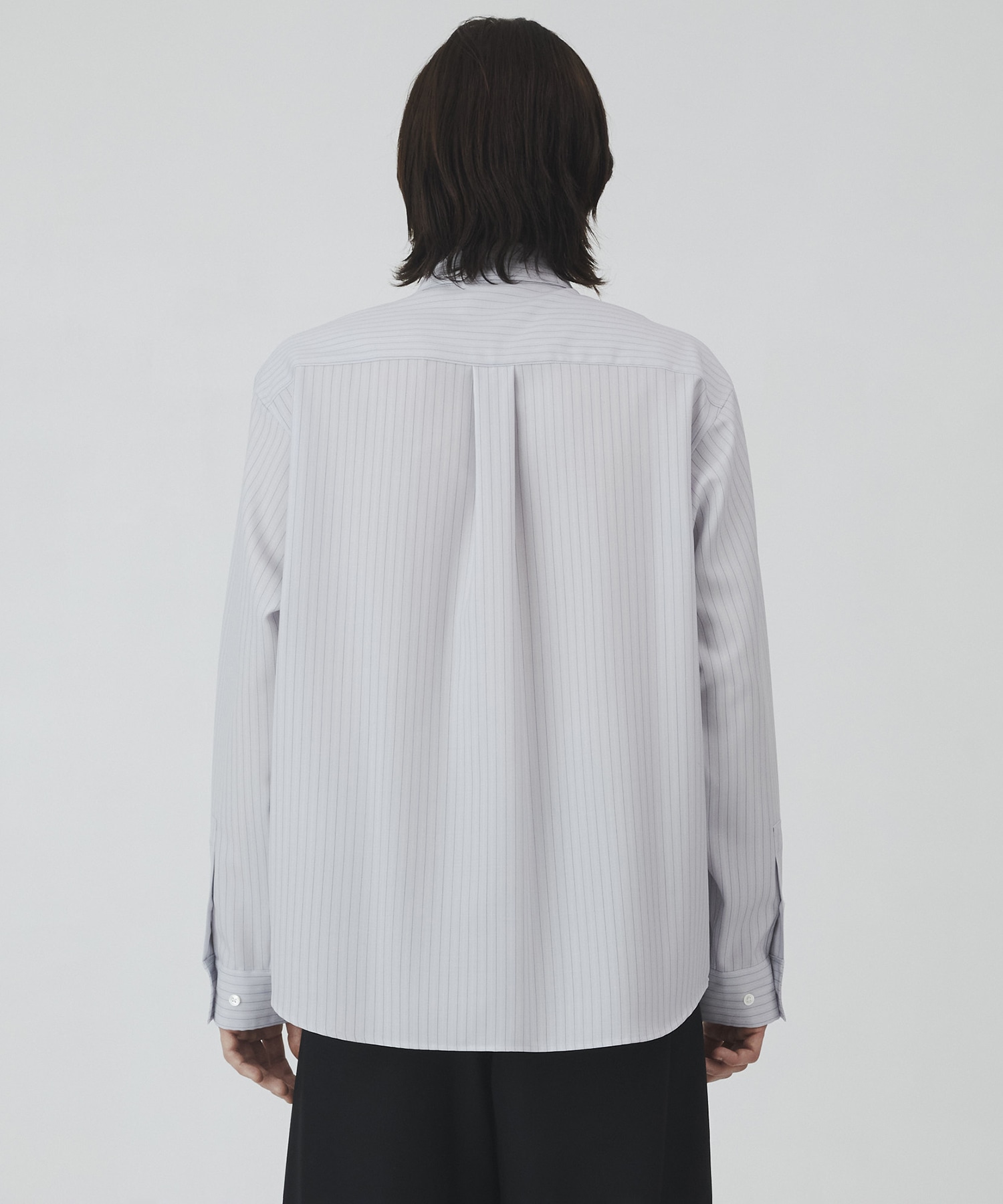 〈2026SS〉SUPER 120's TECH WOOL シャツ