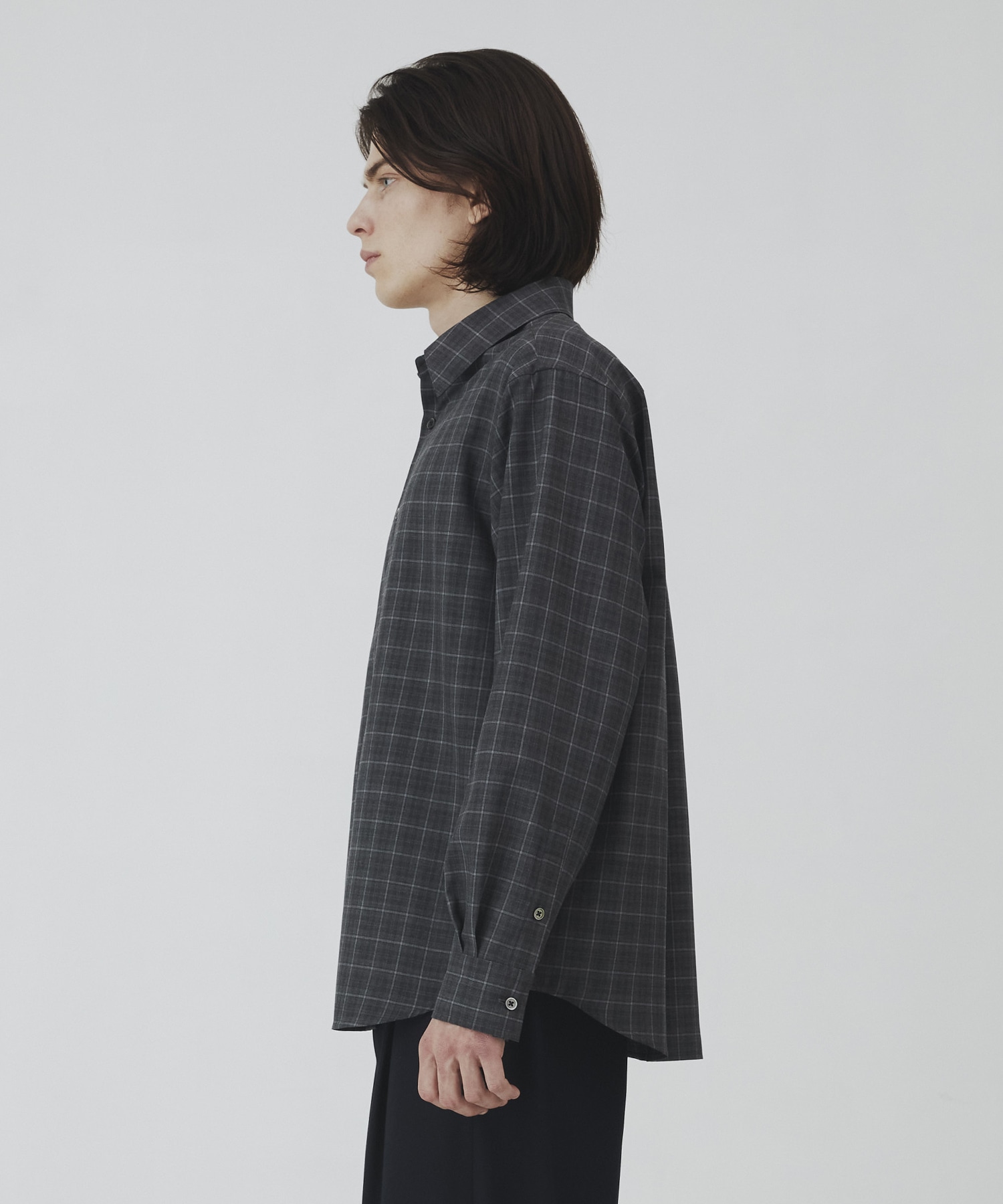 〈2026SS〉SUPER 120's TECH WOOL シャツ