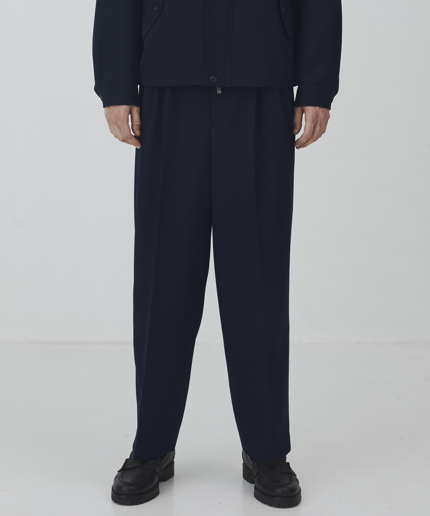 〈2026SS|数量限定〉MAX GABARDINE 3タックストレートパンツ