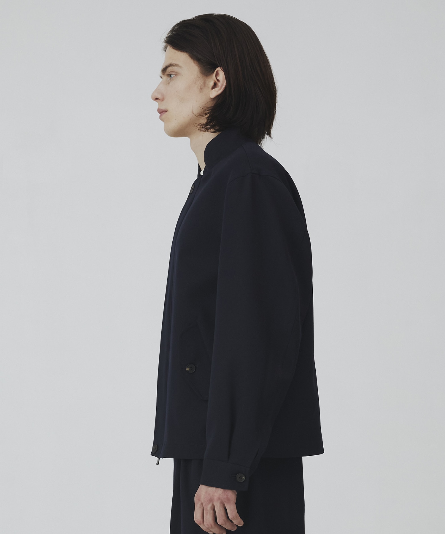 〈2026SS｜数量限定〉MAX GABARDINE レザーカラースタジャン