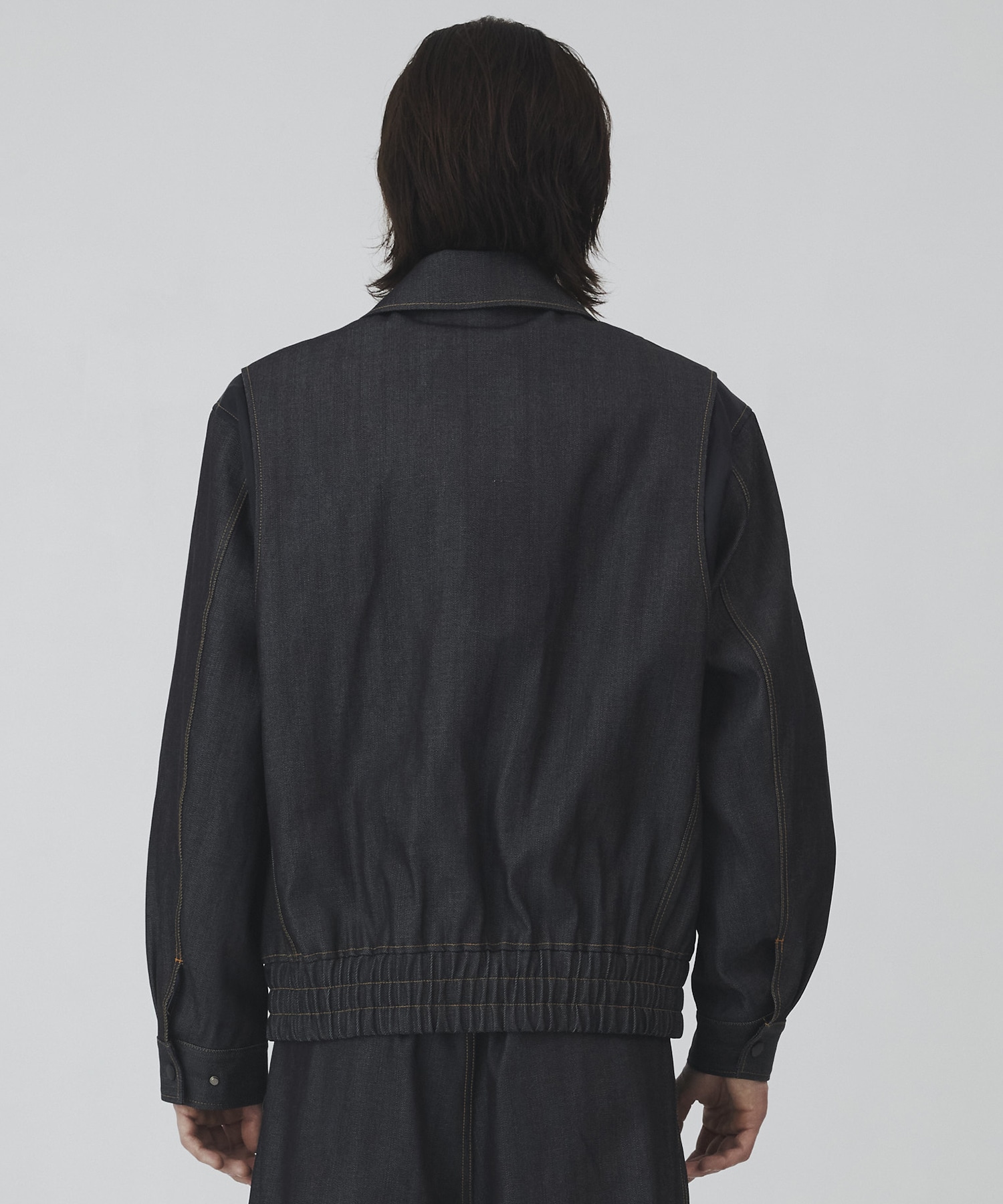 〈2026SS｜数量限定〉SUPIMA DENIM×LIMONTA フライトブルゾン