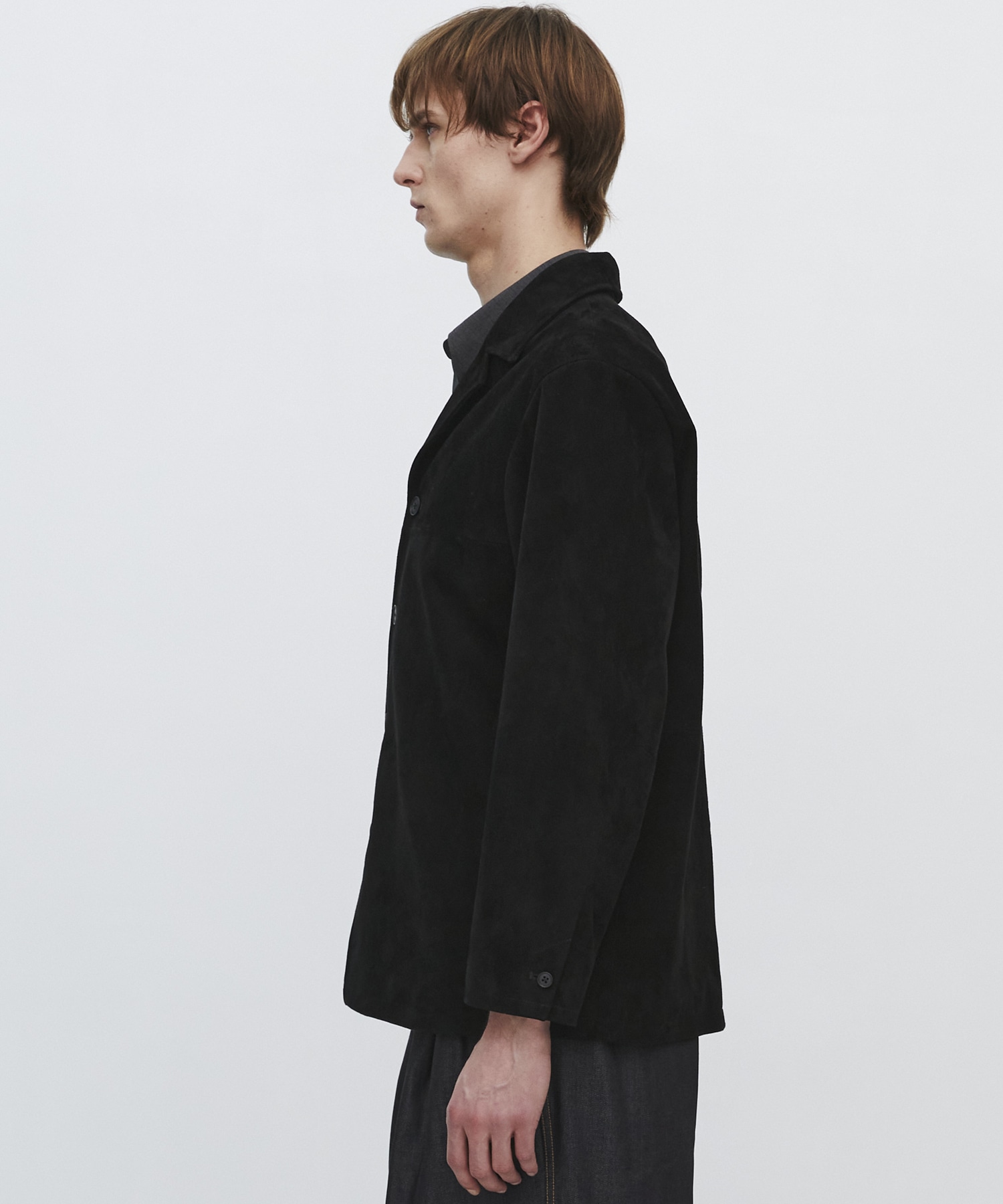 〈2026SS｜残りわずか｜再入荷なし〉GOAT SUEDE リラックスジャケット