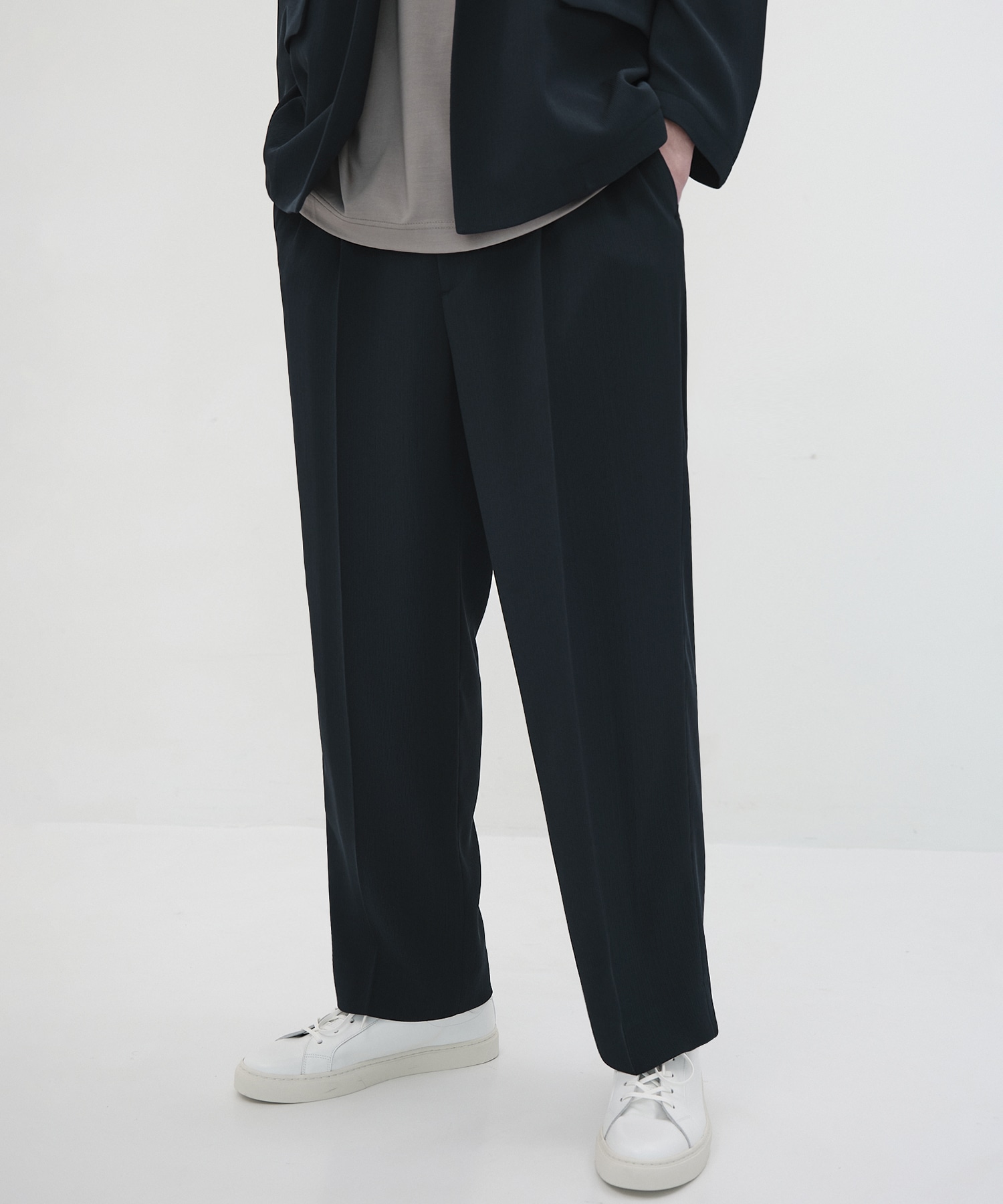 COLD DRY PLEATS 2タックイージーパンツ