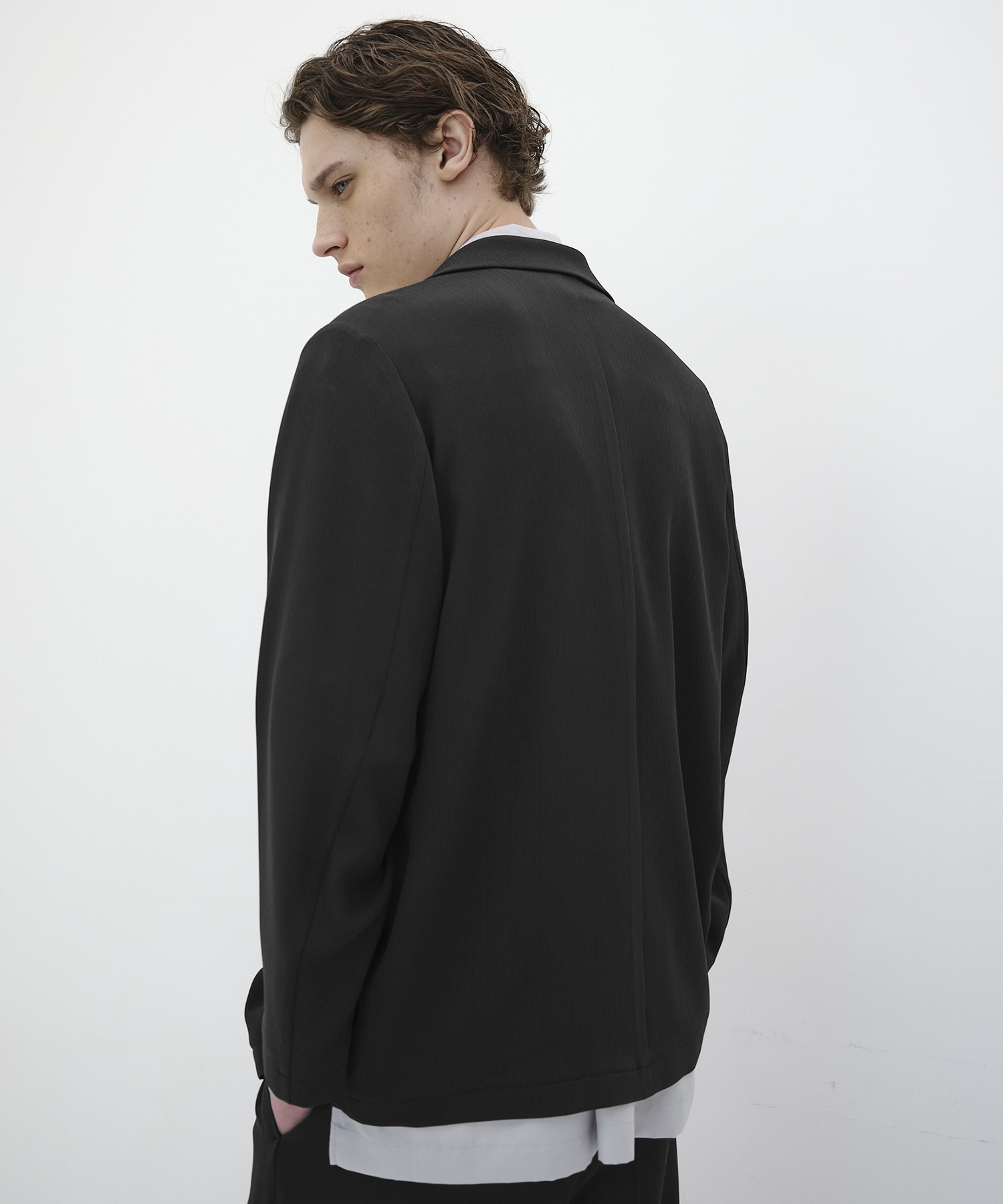 COLD DRY PLEATS リラックスジャケット