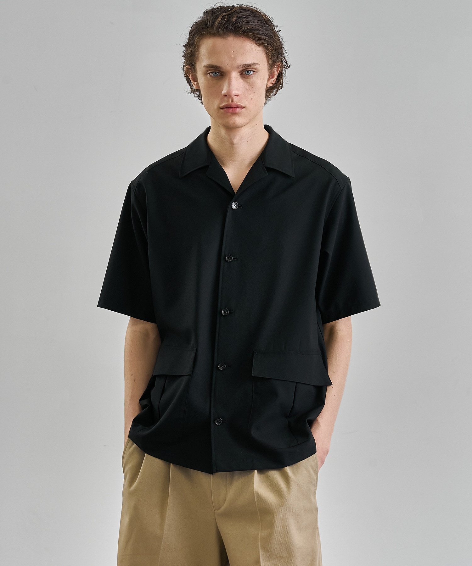 SCHONHERR WOOL ファティーグシャツ