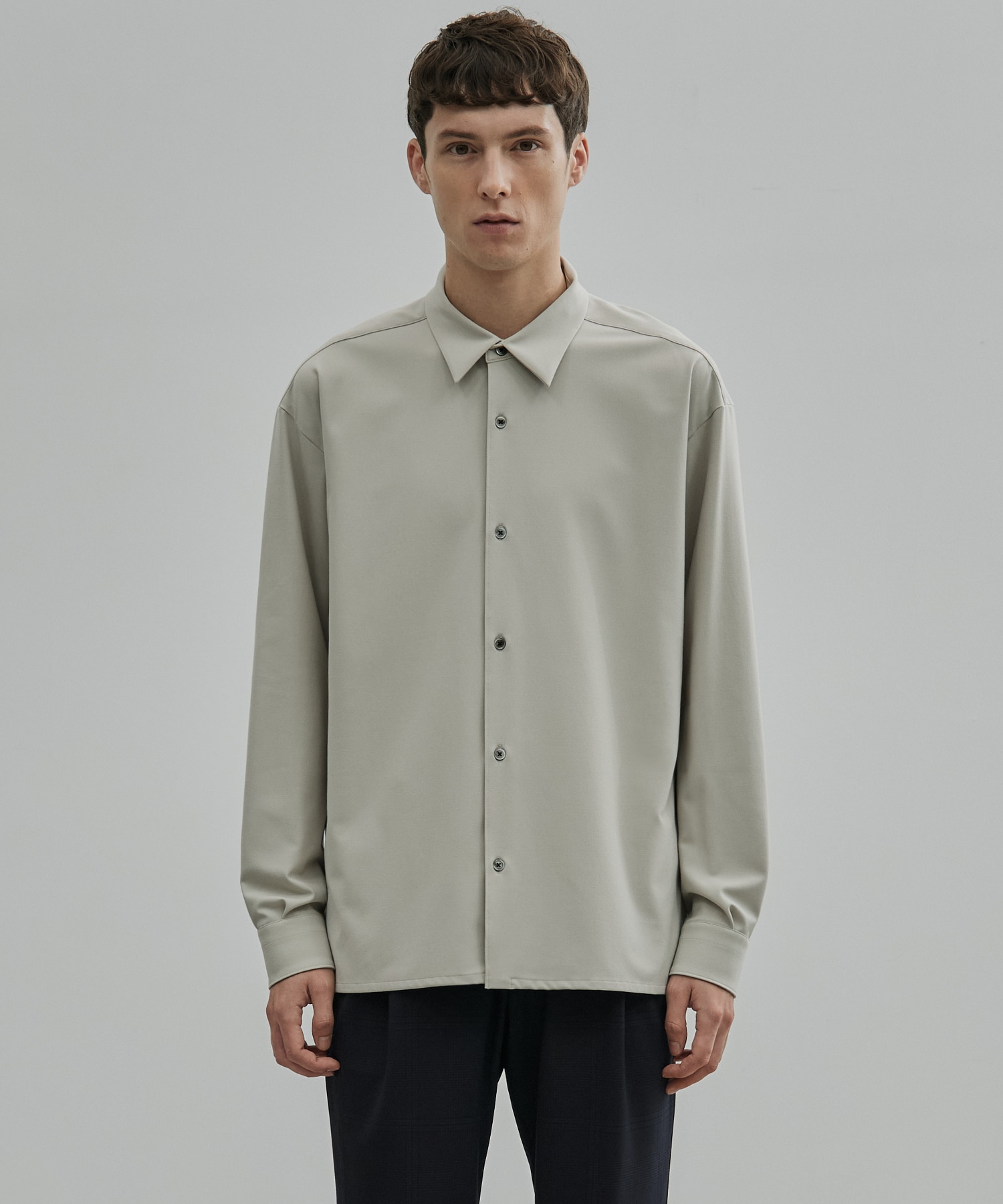 最終 The Soloist 18AW ロングスリーブシャツ JULIUS - 【24AW】インターロック ハイネック ロングスリーブ