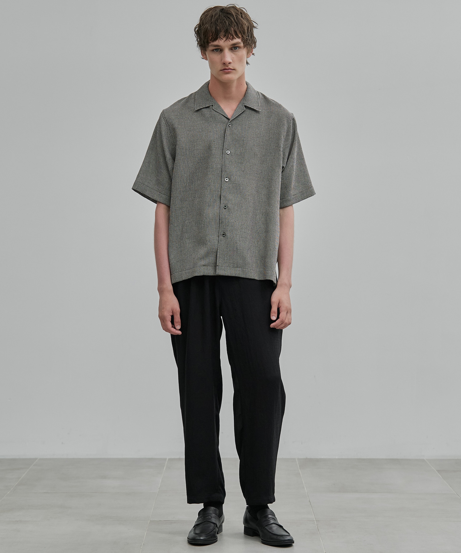 〈新発売〉MODERN SILK LINEN イージーパンツ