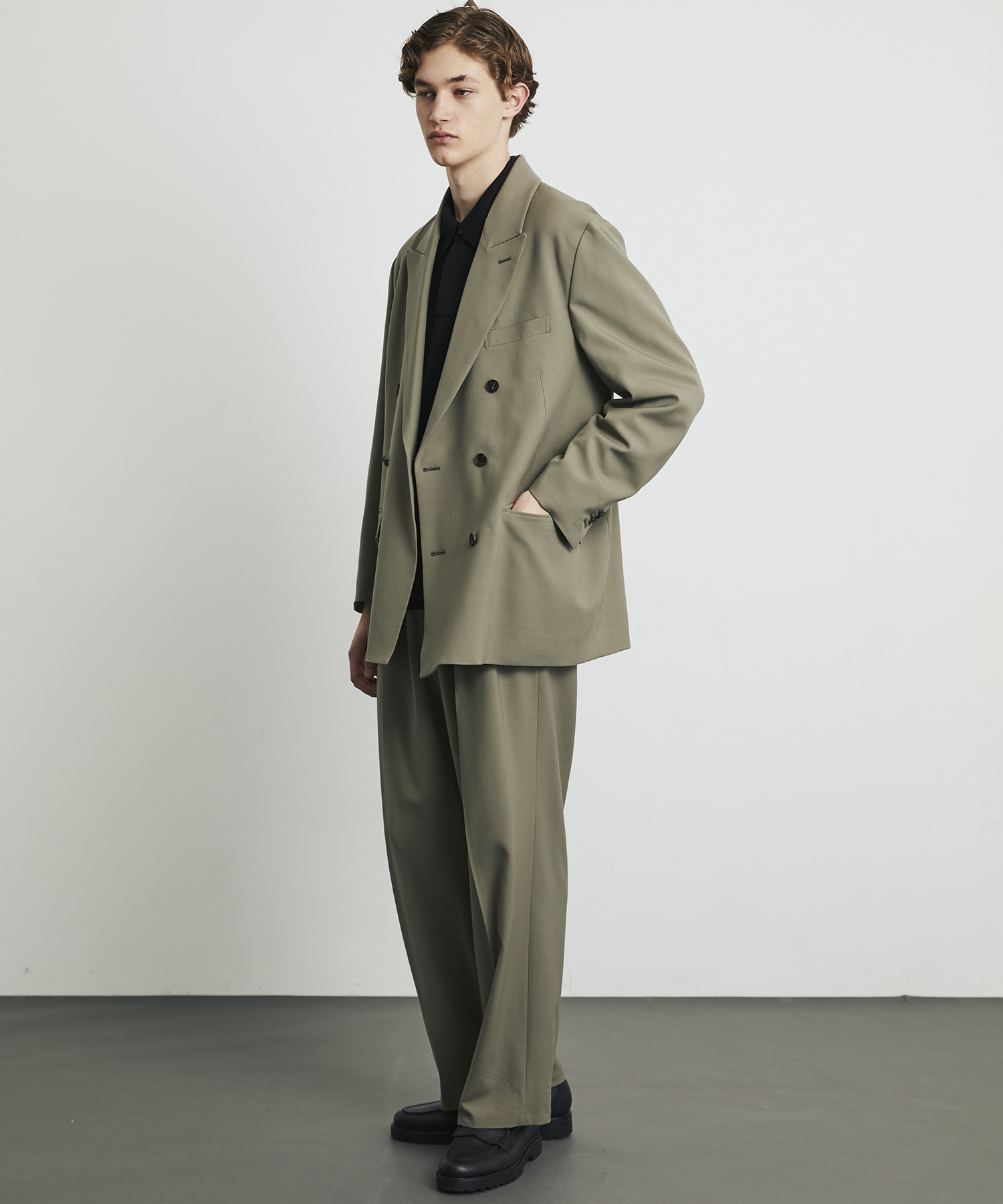 〈10周年記念｜残りわずか〉×EX Super120s ZEROTORIA WIDE PANTS