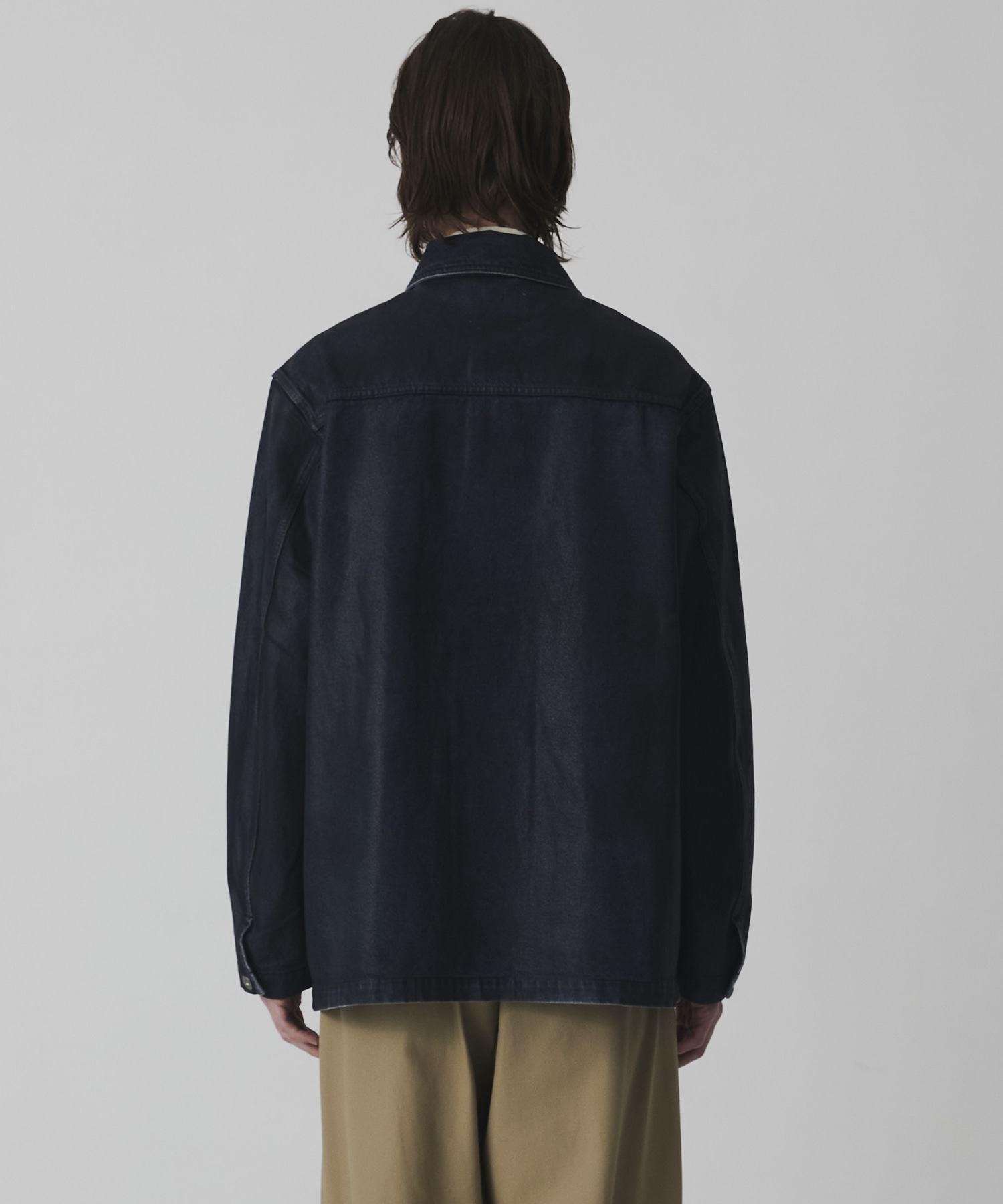 コーティングデニムカバーオール(1 BLUE): : メンズ｜UNITED TOKYO