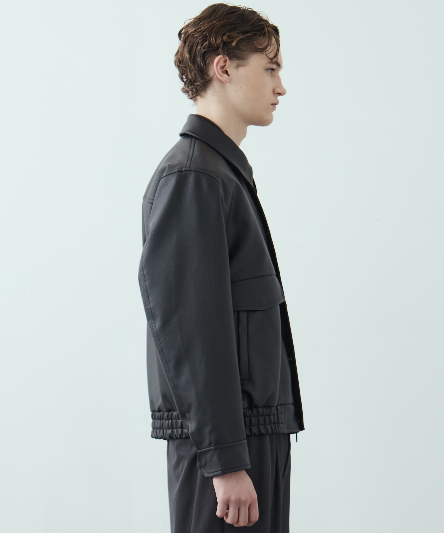 VINTAGE LEATHER ブルゾン