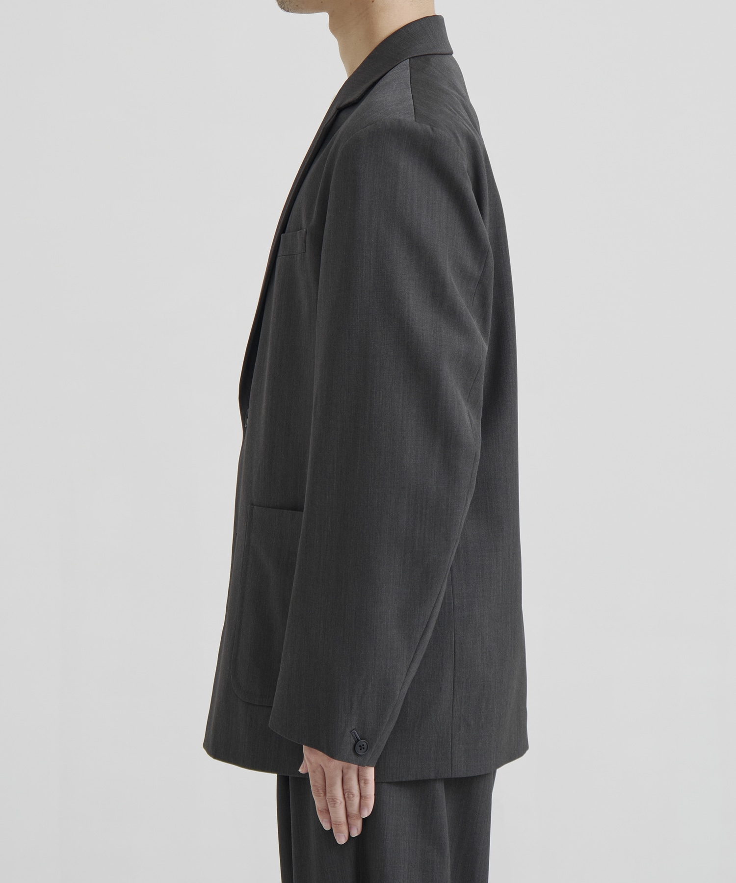 CLEAR WOOL シングルジャケット