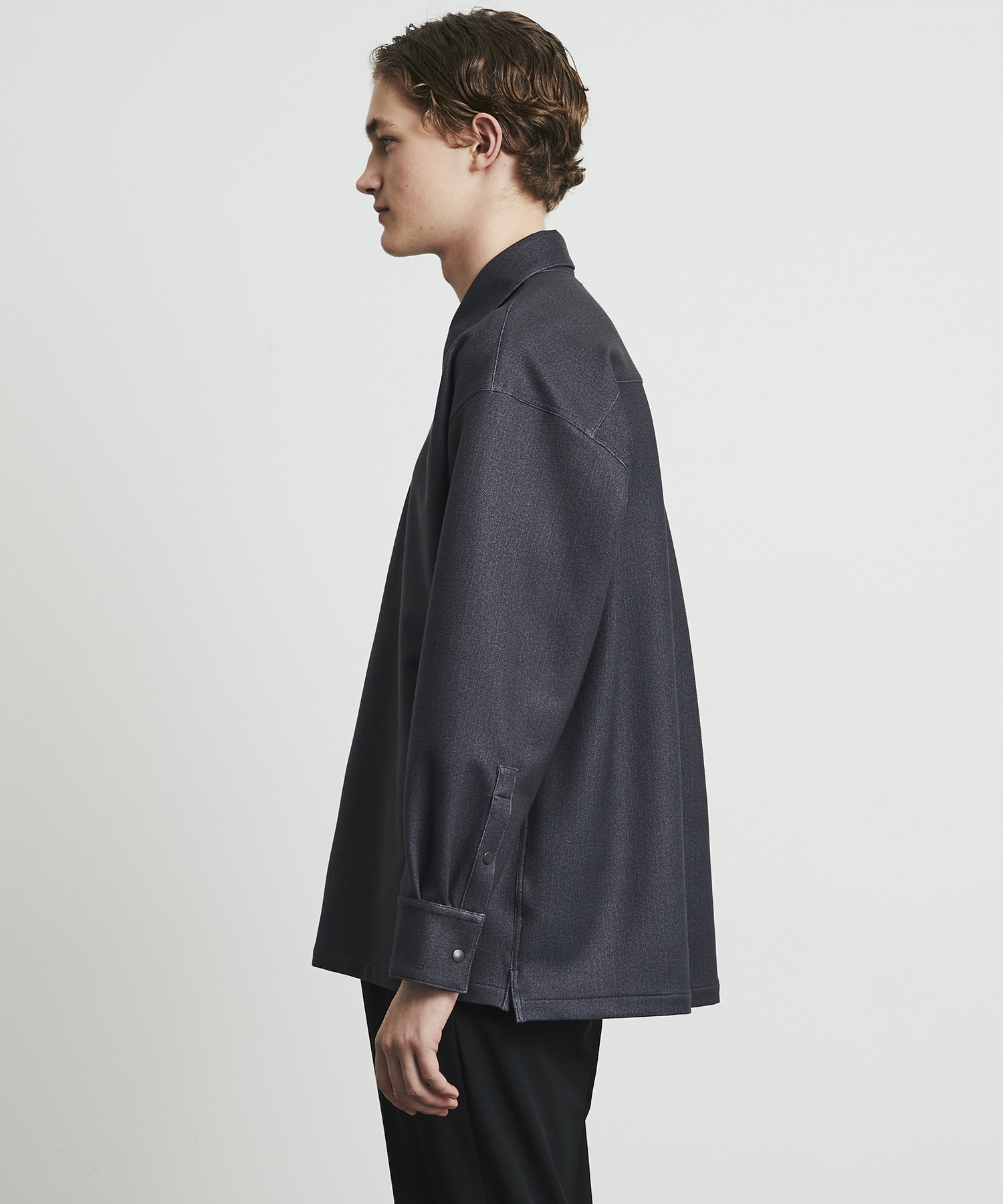 〈WEB限定|残りわずか〉+3.6℃ダウンファブリックL/Sシャツ