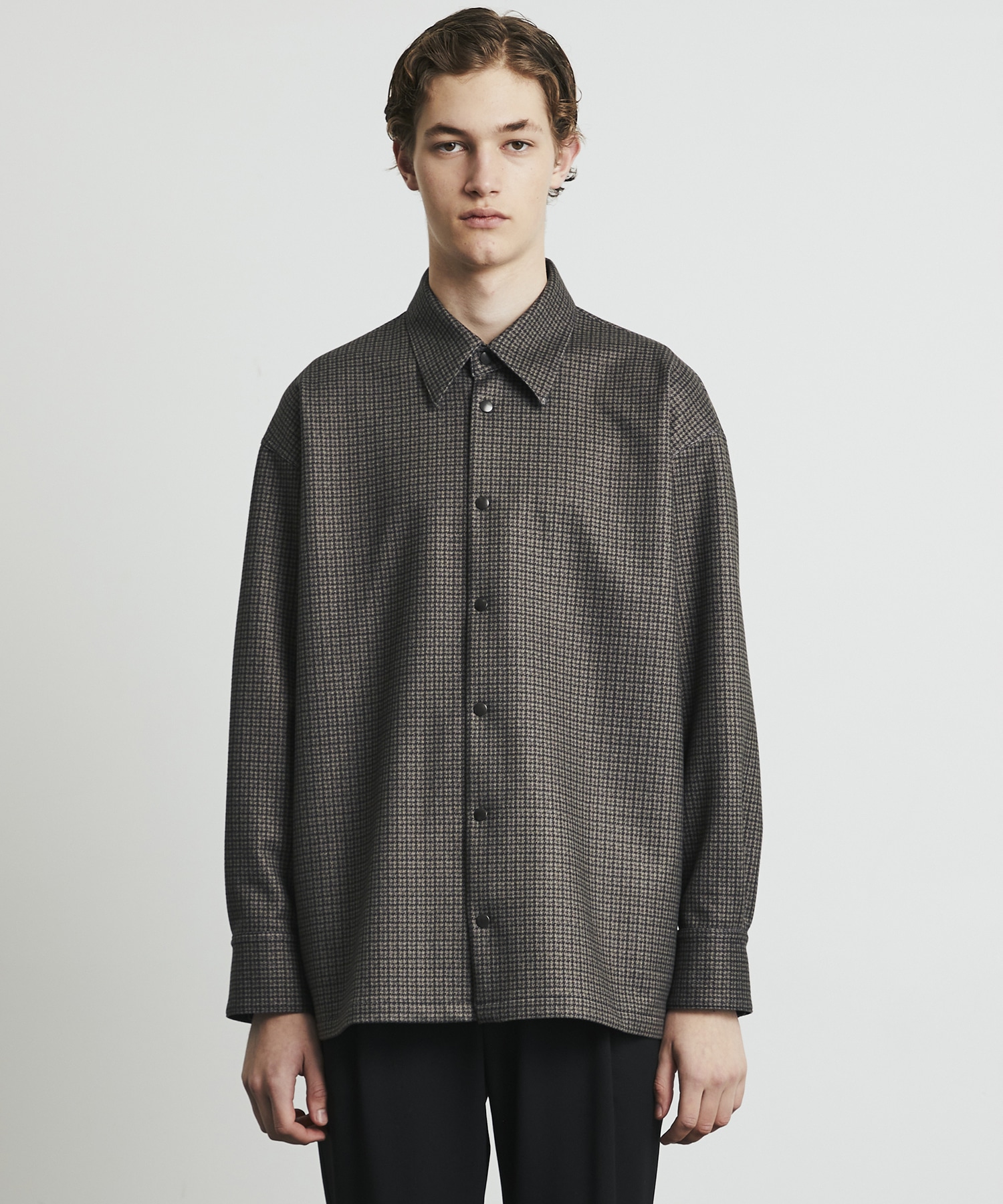 〈WEB限定〉＋3.6℃ダウンファブリックL/Sシャツ